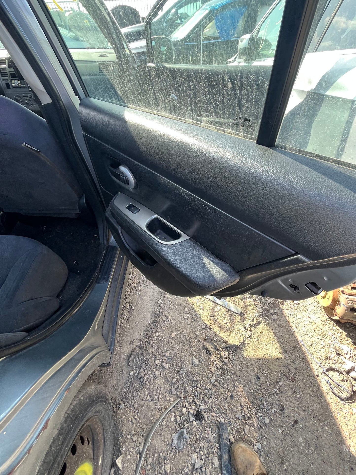 Door Shell Rear Driver Side 2007 - 2011 Nissan Versa