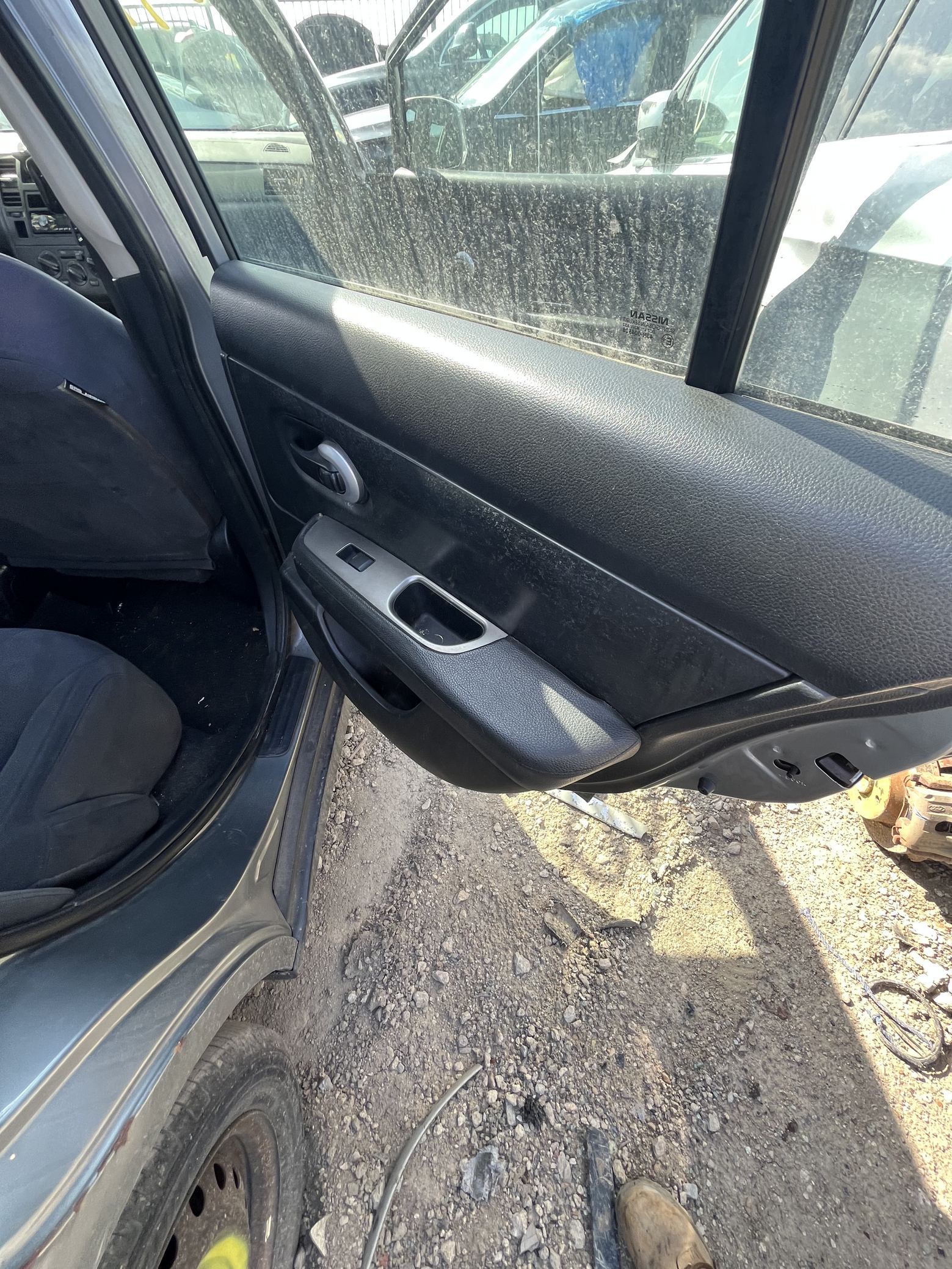 Door Shell Rear Driver Side 2007 - 2011 Nissan Versa