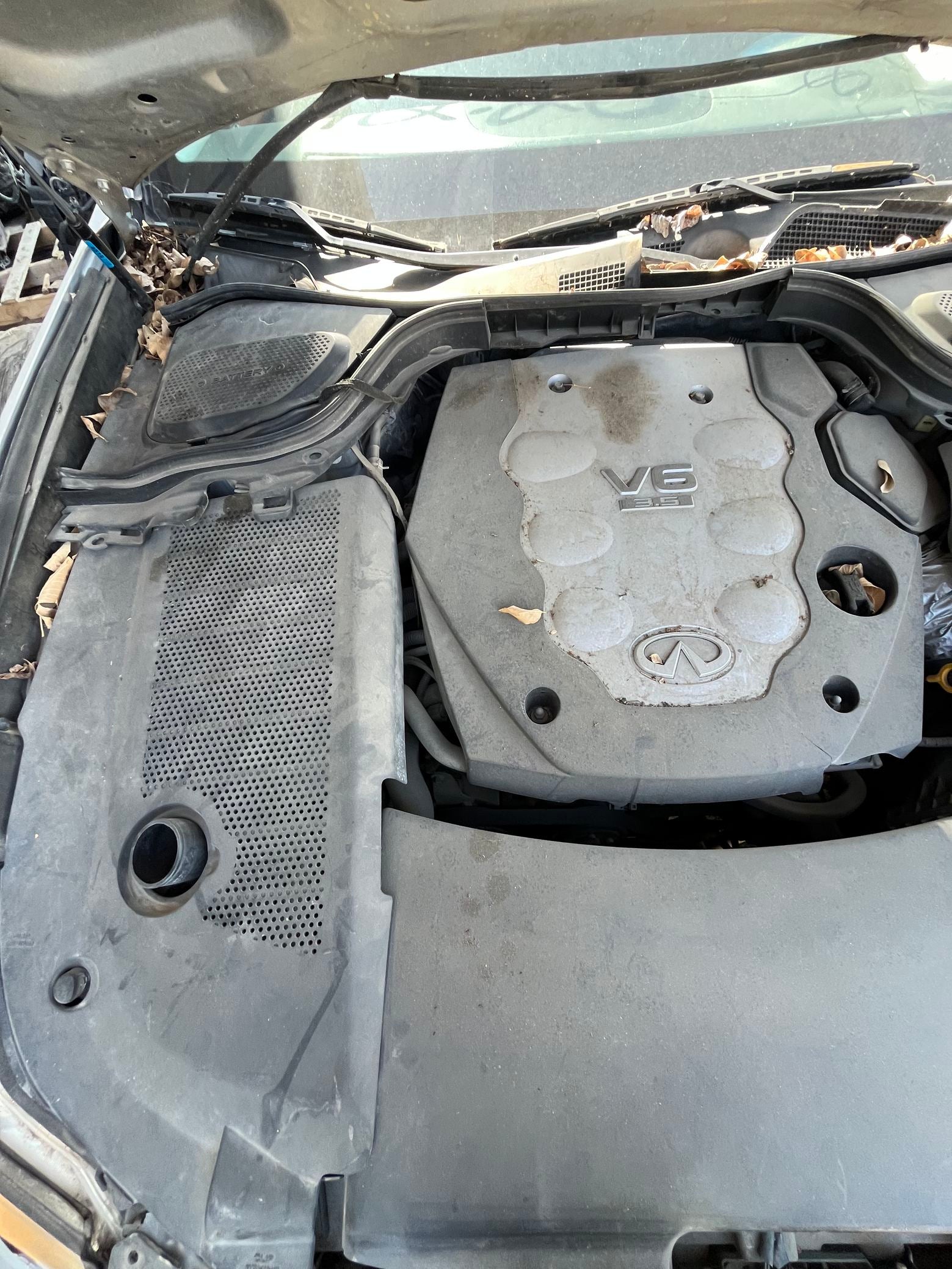 Window Regulator Rear Driver Side 2006 - 2010 Infiniti M35