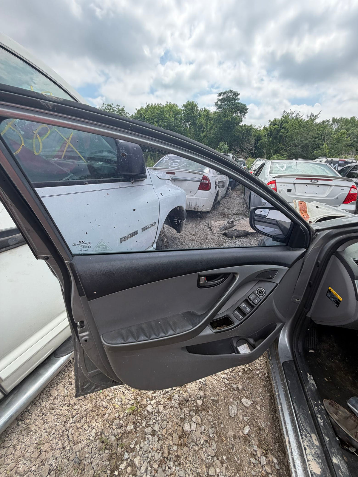 Rear Window Glass 2011 - 2016 Hyundai Elantra