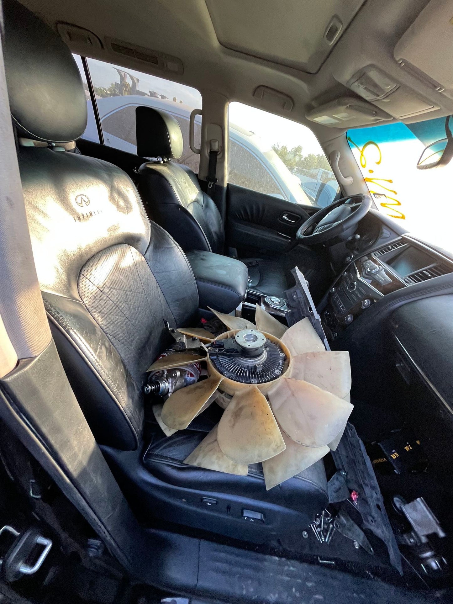 Window Regulator Front Passenger Side 2011 - 2013 Infiniti QX56