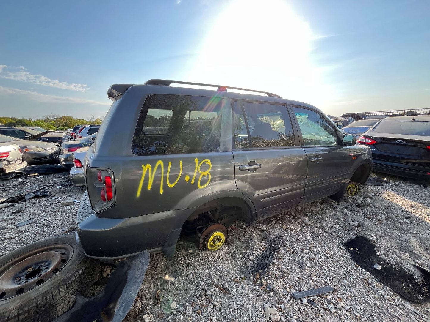 Seat Second Row 2003 - 2008 Honda Pilot