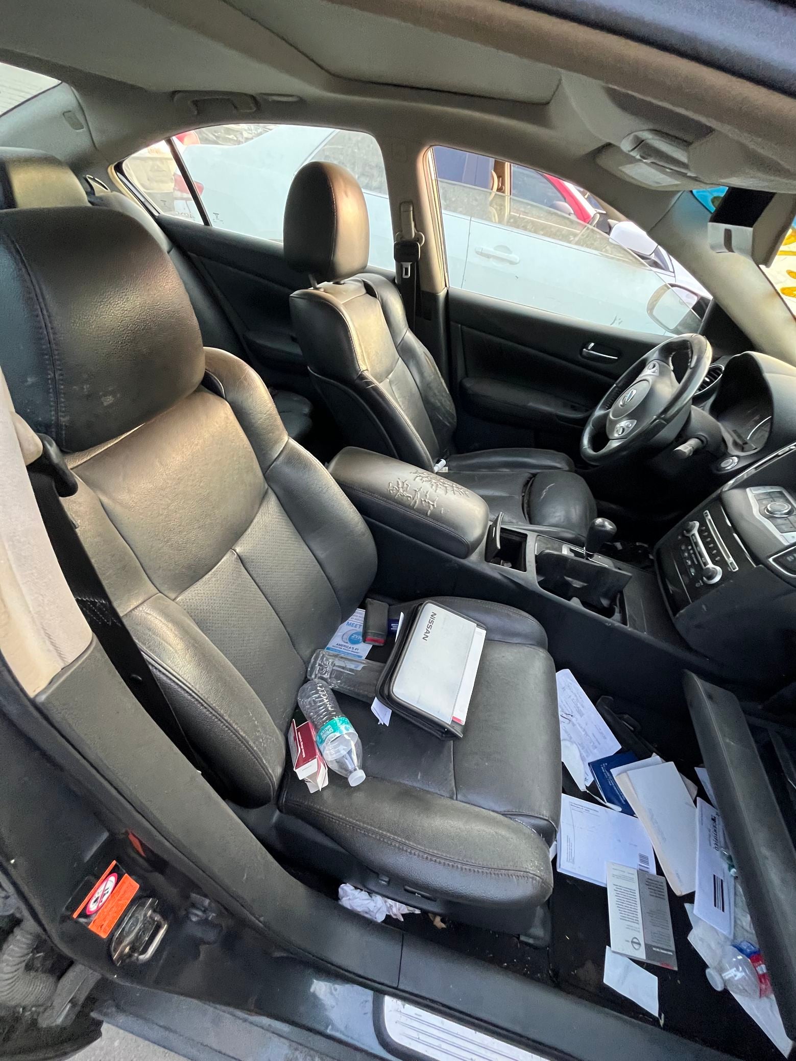 Quarter Window Glass Driver Side 2009 - 2014 Nissan Maxima