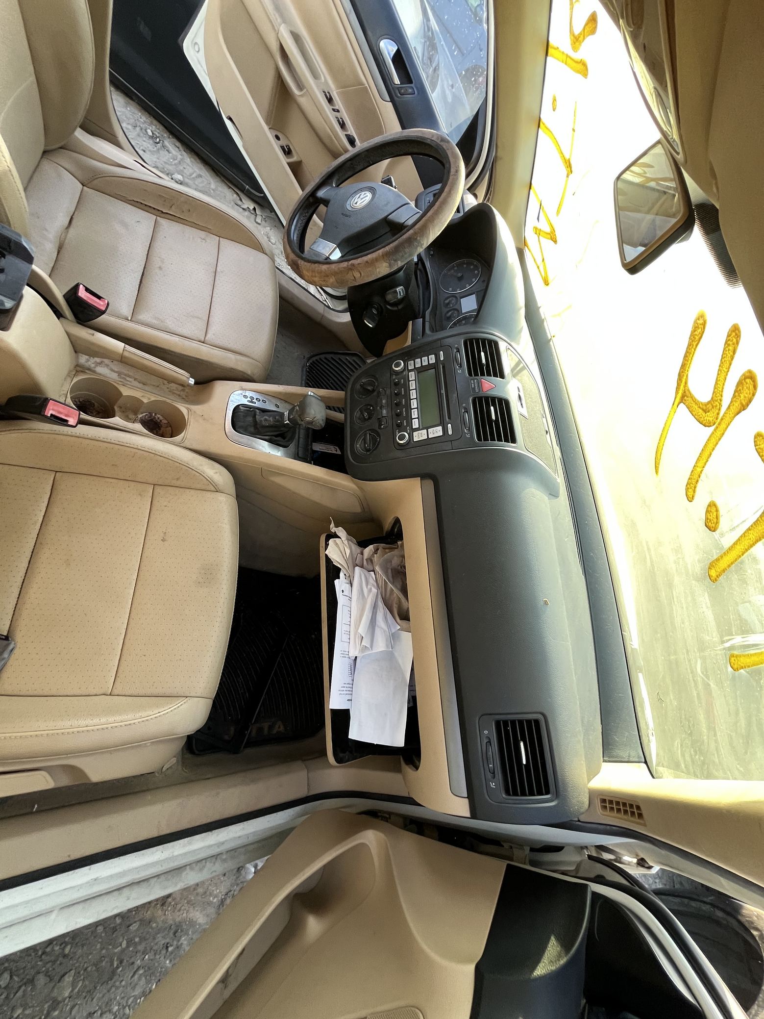Door Shell Rear Passenger Side 2006 - 2010 Volkswagen Jetta