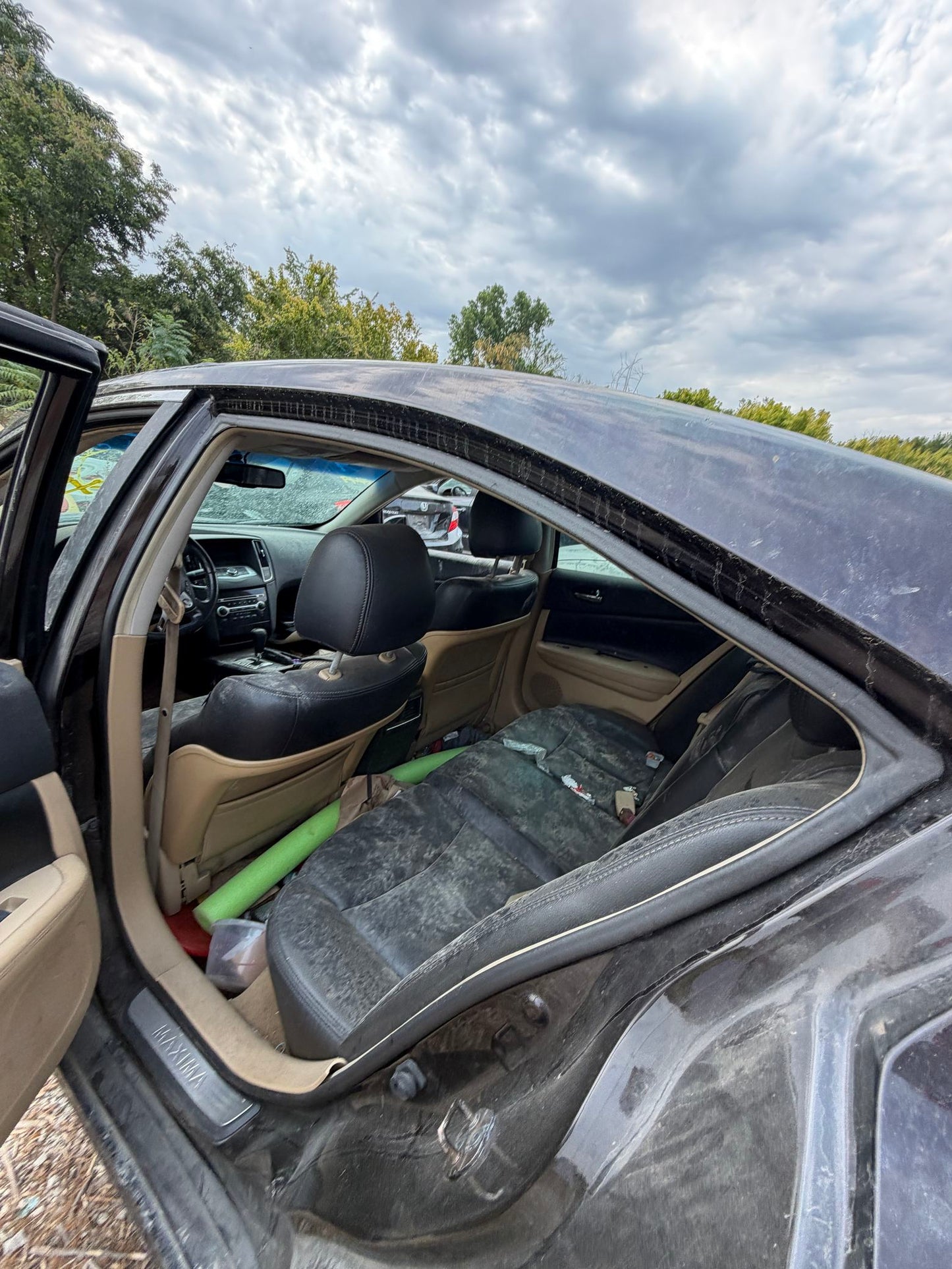 Window Regulator Rear Passenger Side 2009 - 2014 Nissan Maxima