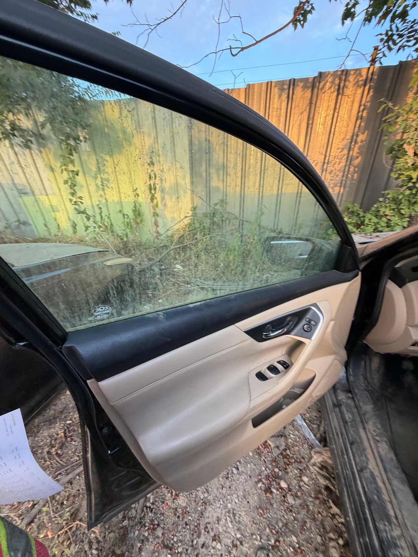 Door Shell Front Driver Side 2013 - 2018 Nissan Altima