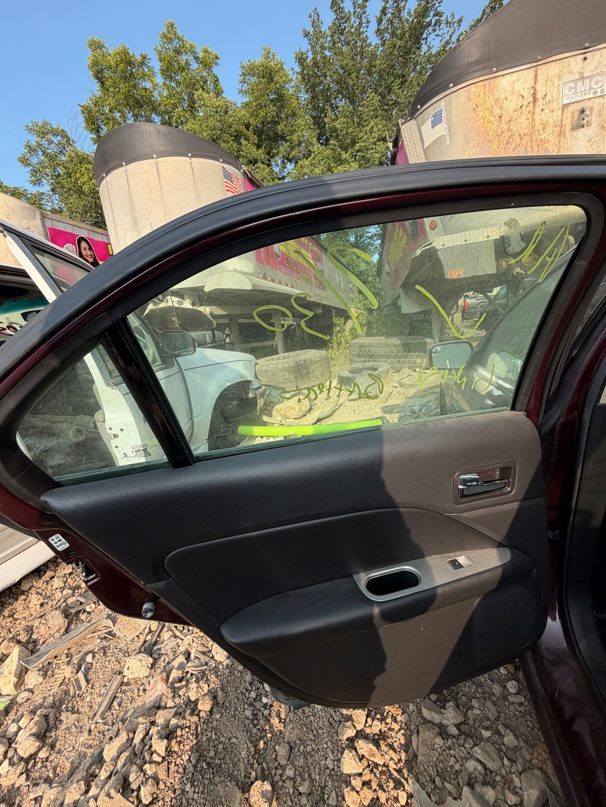 Door Latch Rear Driver Side 2006 - 2012 Ford Fusion