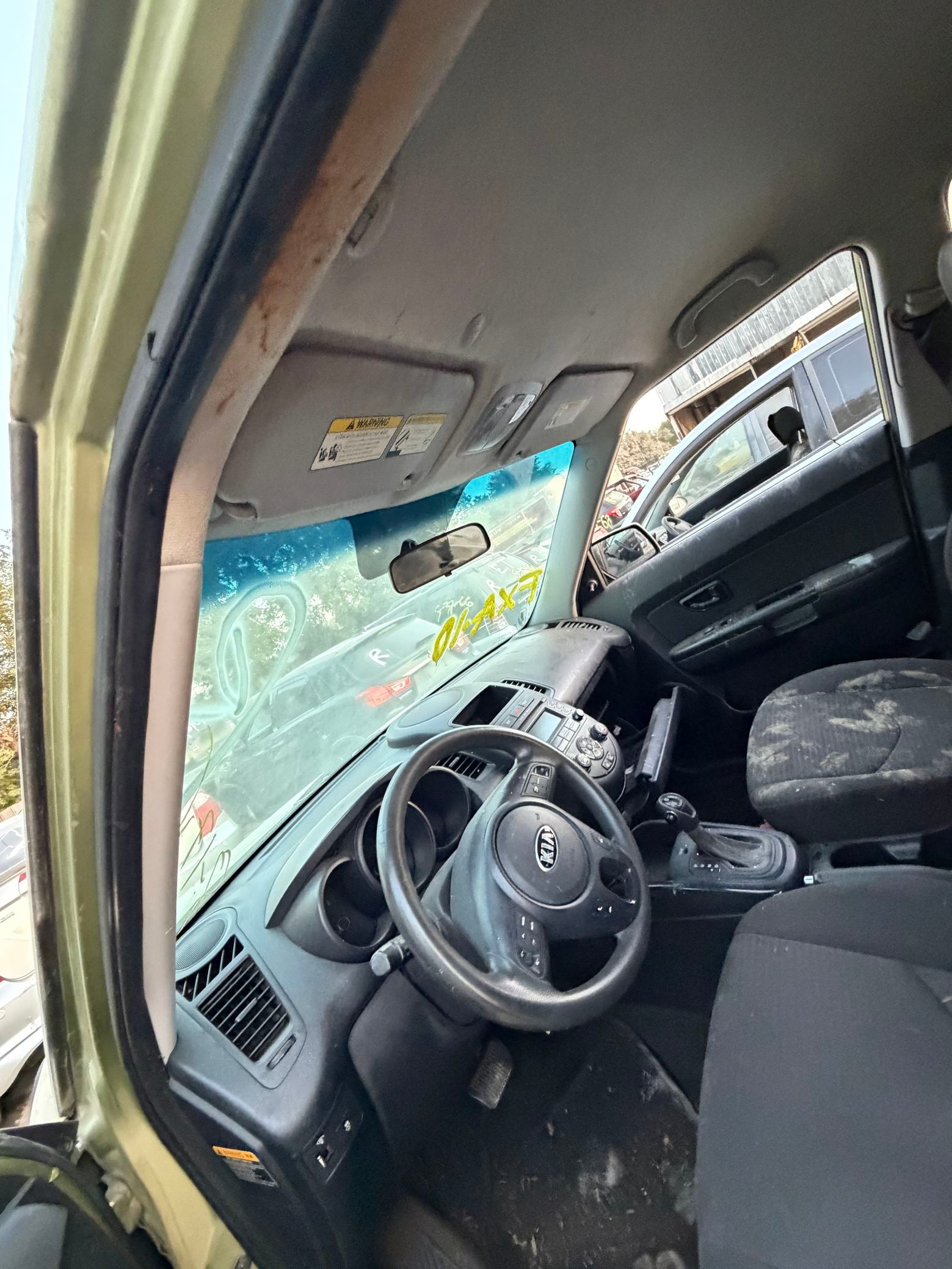 Quarter Window Glass Passenger Side 2010 - 2013 Kia Soul