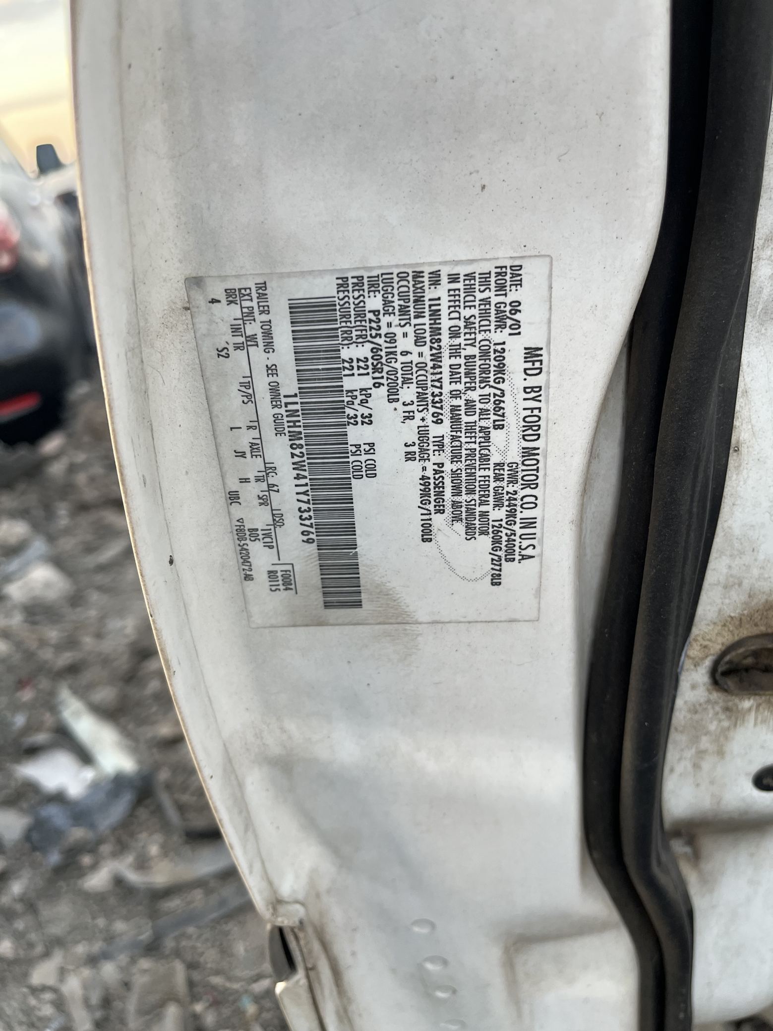 Multifunction Switch 1998 - 2011 Lincoln Town Car