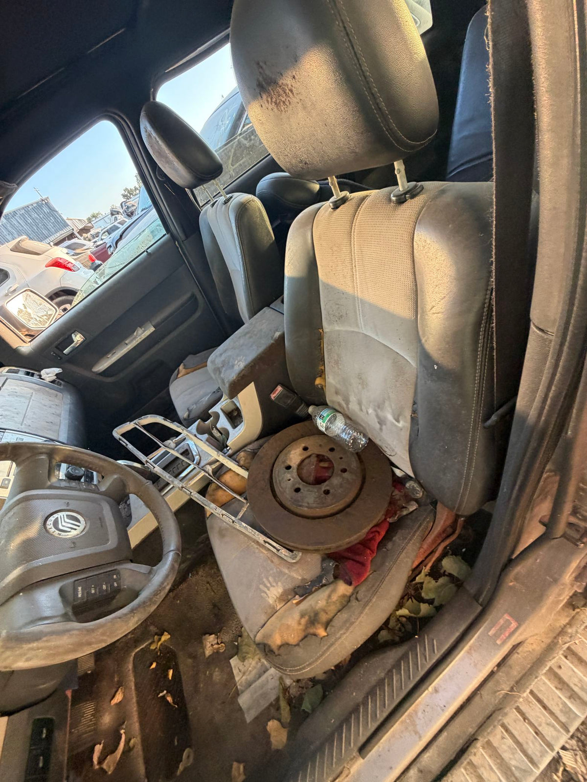 Door Shell Rear Passenger Side 2008 - 2011 Mercury Mariner