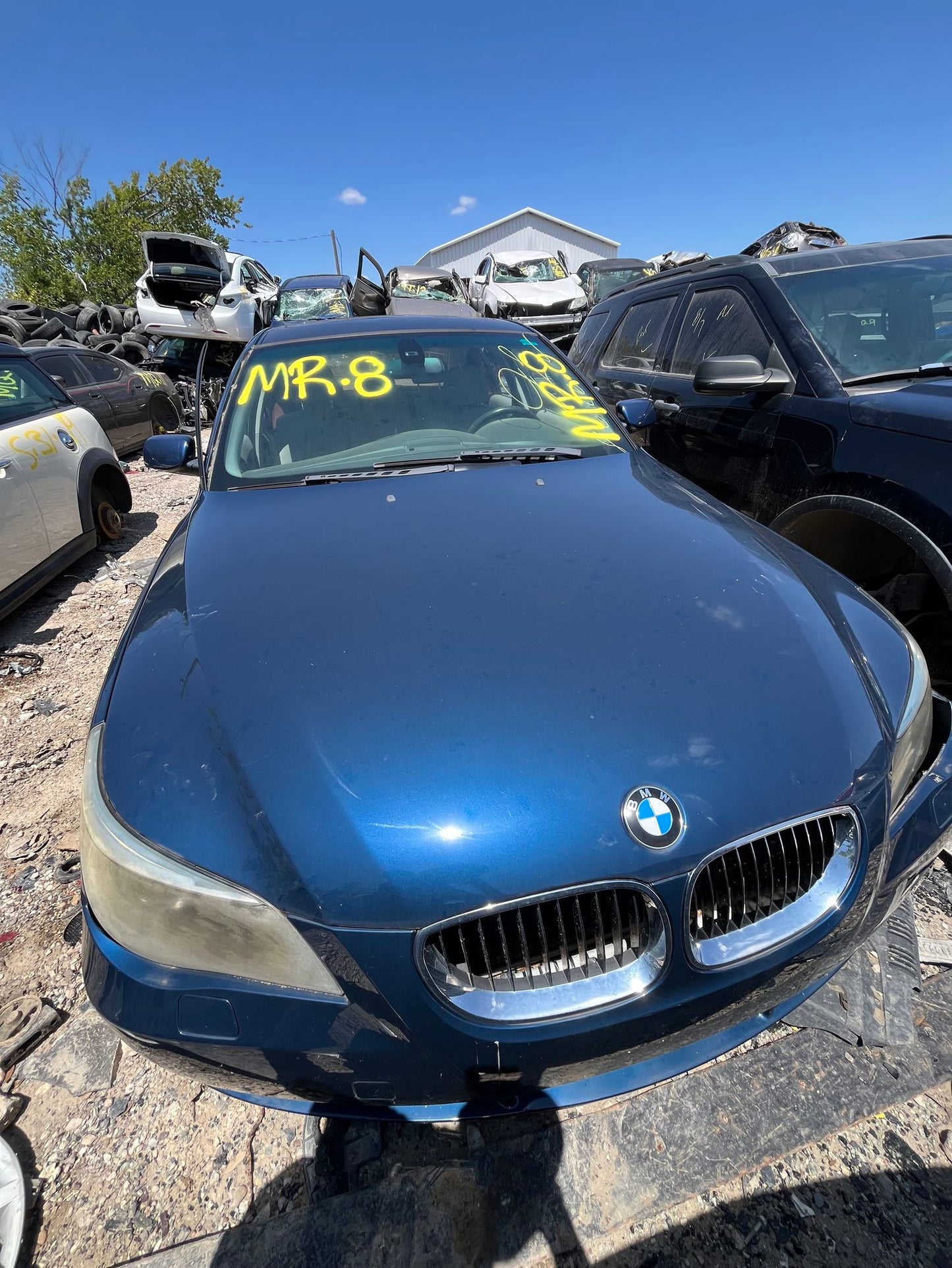Exterior Door Handle Front Passenger Side 2004 - 2010 BMW 5 Series