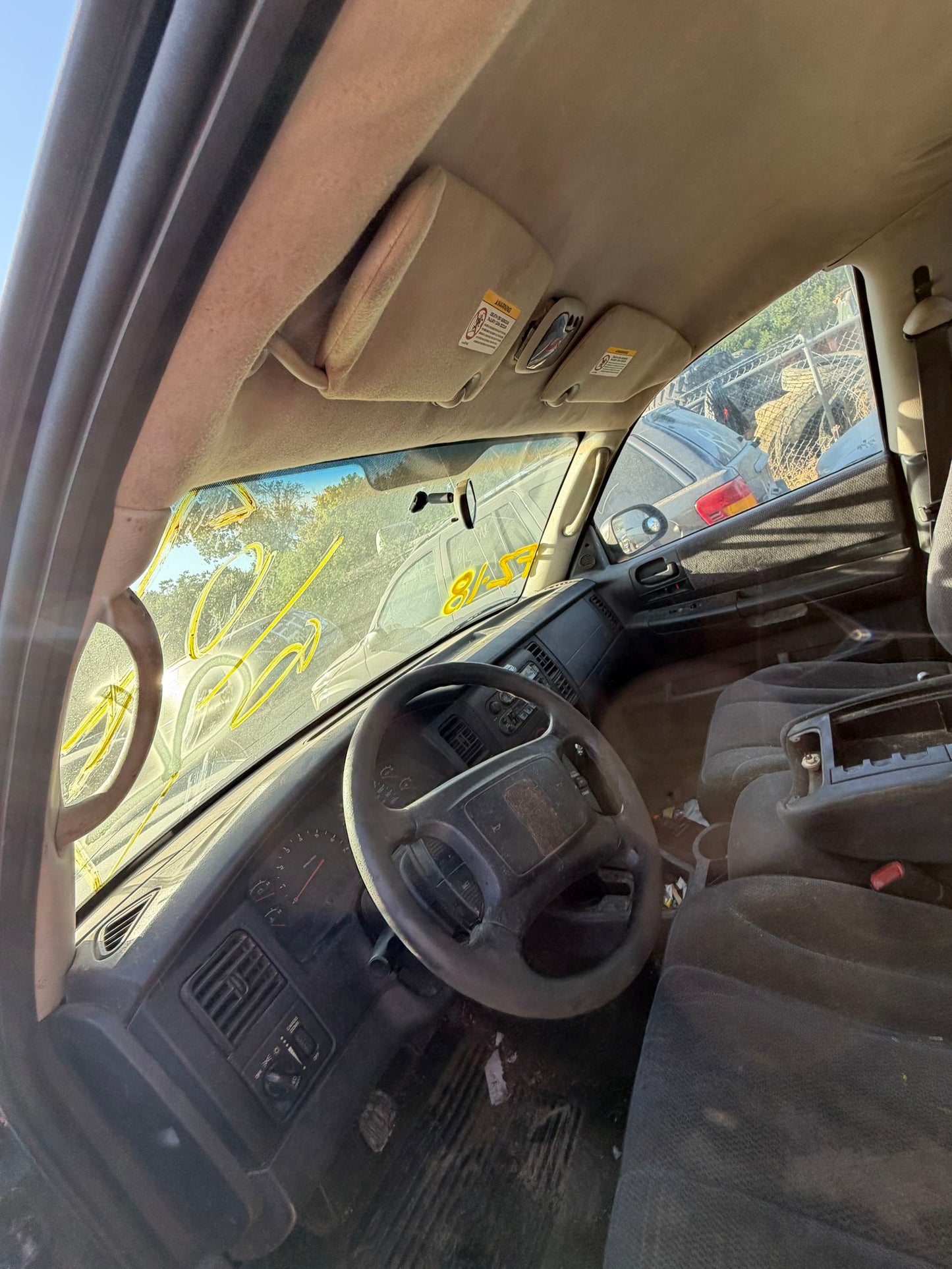Seat Belt Retractor Rear Passenger Side 1997 - 2004 Dodge Dakota