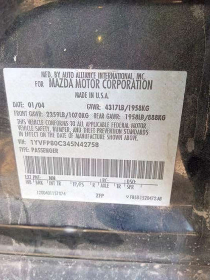 Brake Booster 2003 - 2008 Mazda Mazda6