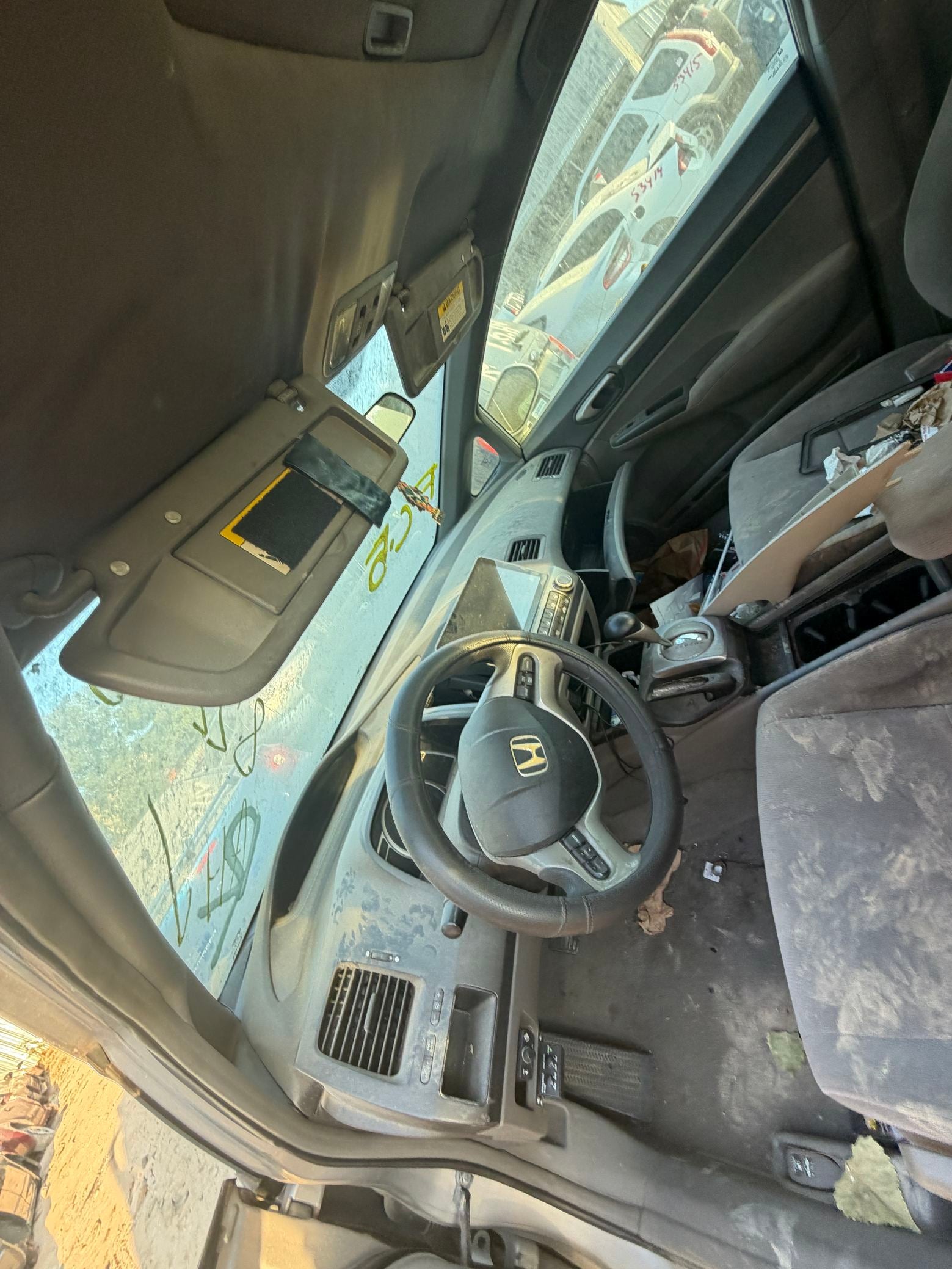 Door Trim Panel Rear Passenger Side 2006 - 2011 Honda Civic Sdn
