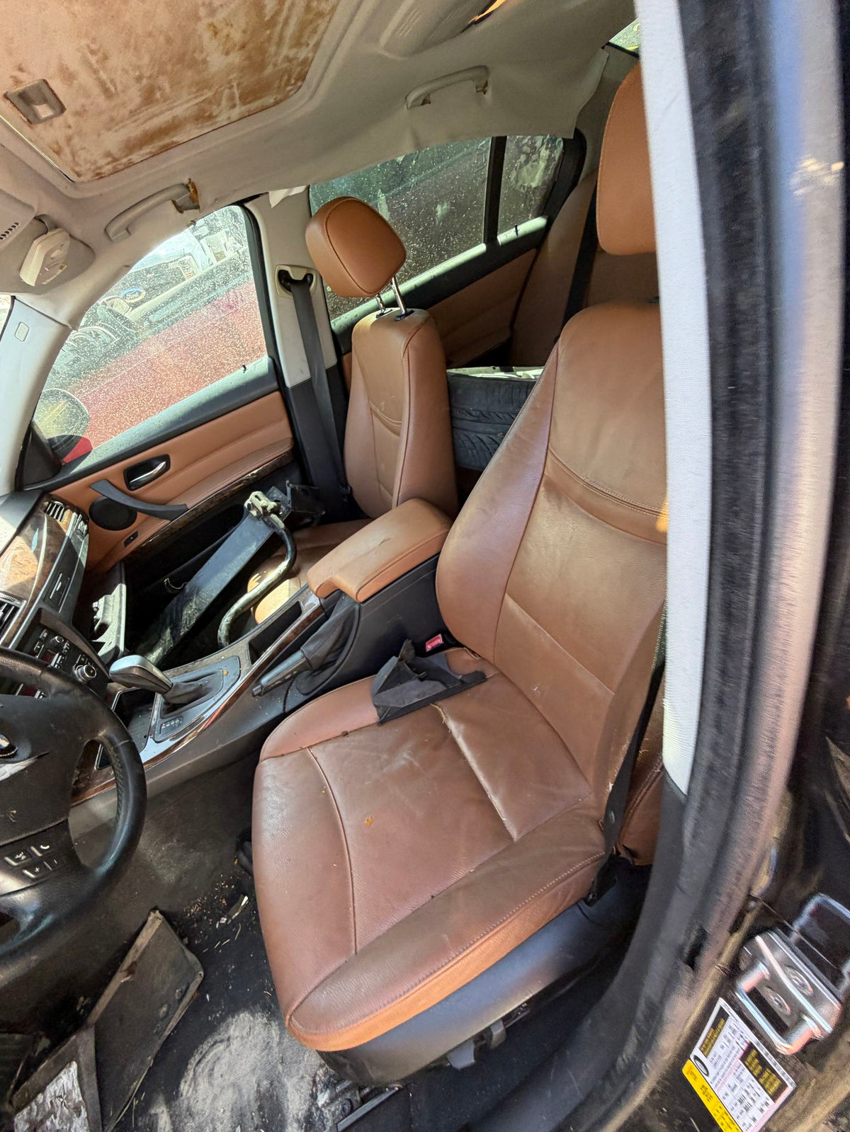 Vent Window Glass Rear Door Driver Side 2006 - 2011 BMW 3 Series