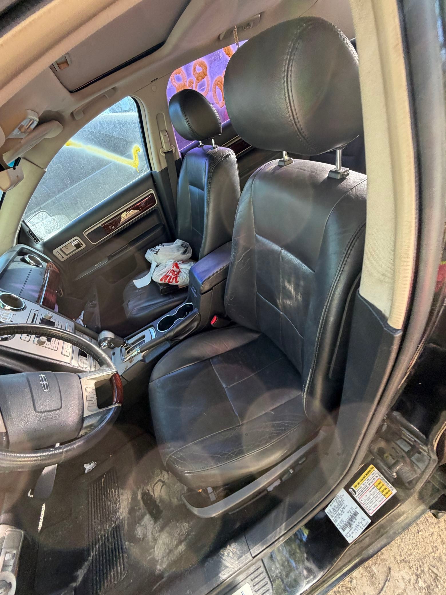 Door Trim Panel Front Driver Side 2006 - 2012 Lincoln MKZ