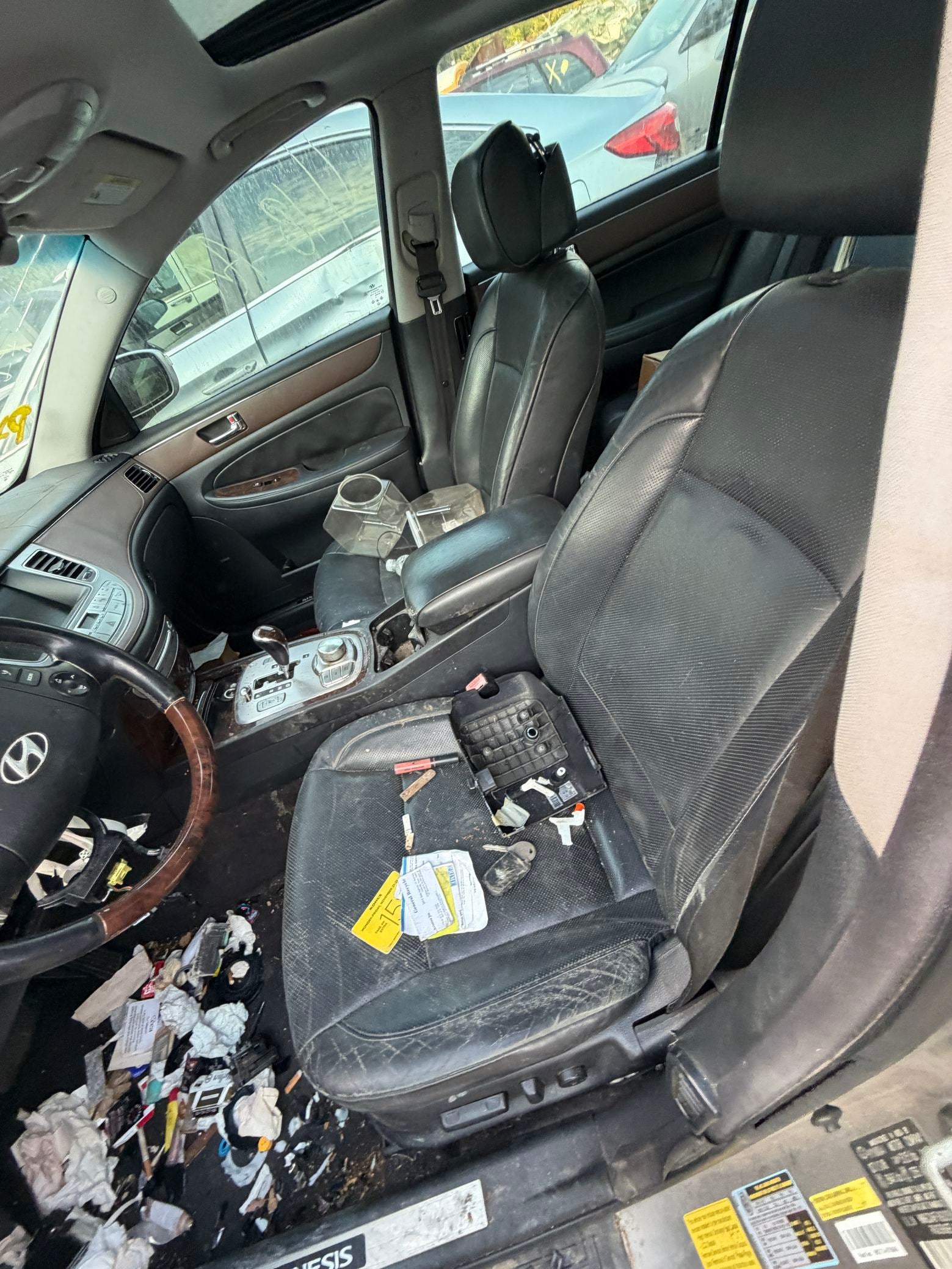 Side Curtain Airbag Passenger Side 2009 - 2014 Hyundai Genesis