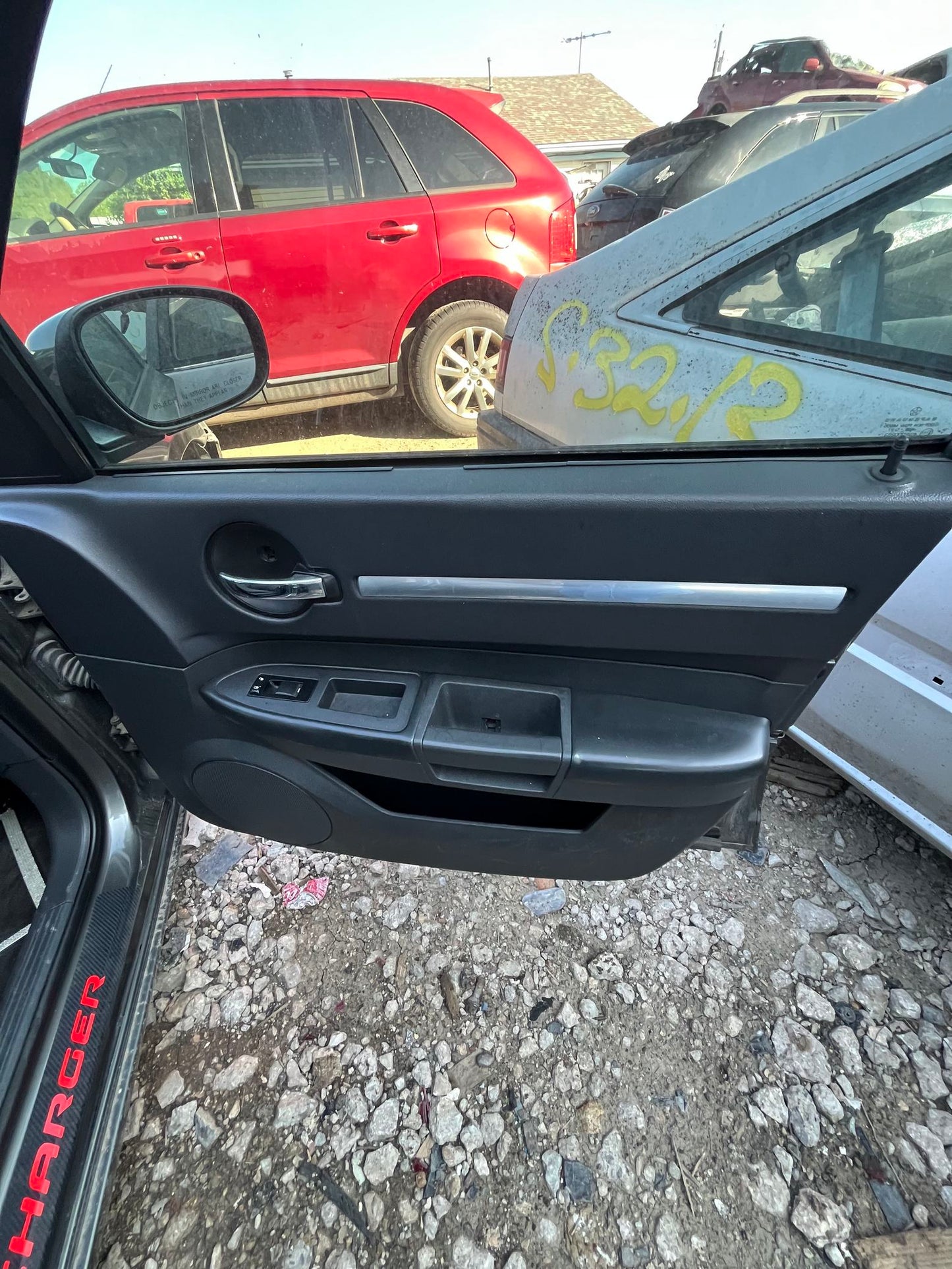 Door Window Glass Rear Passenger Side 2006 - 2010 Dodge Charger