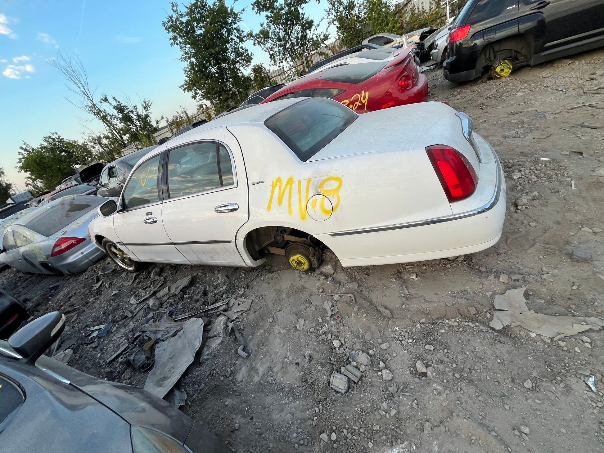 Interior Door Handle Front Passenger Side 1998 - 2011 Lincoln Town Car