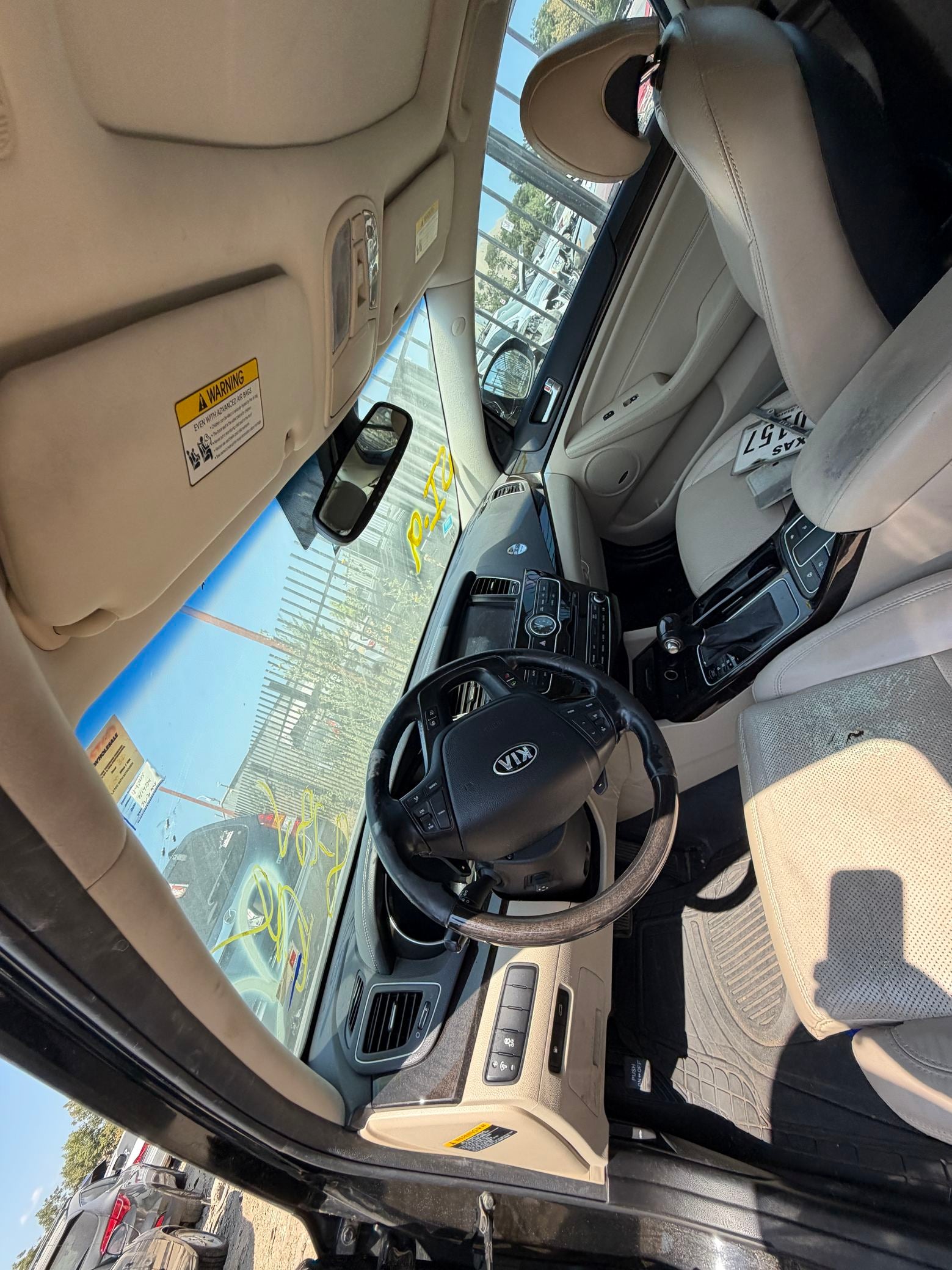 HVAC Control Panel 2014 - 2016 Kia Cadenza
