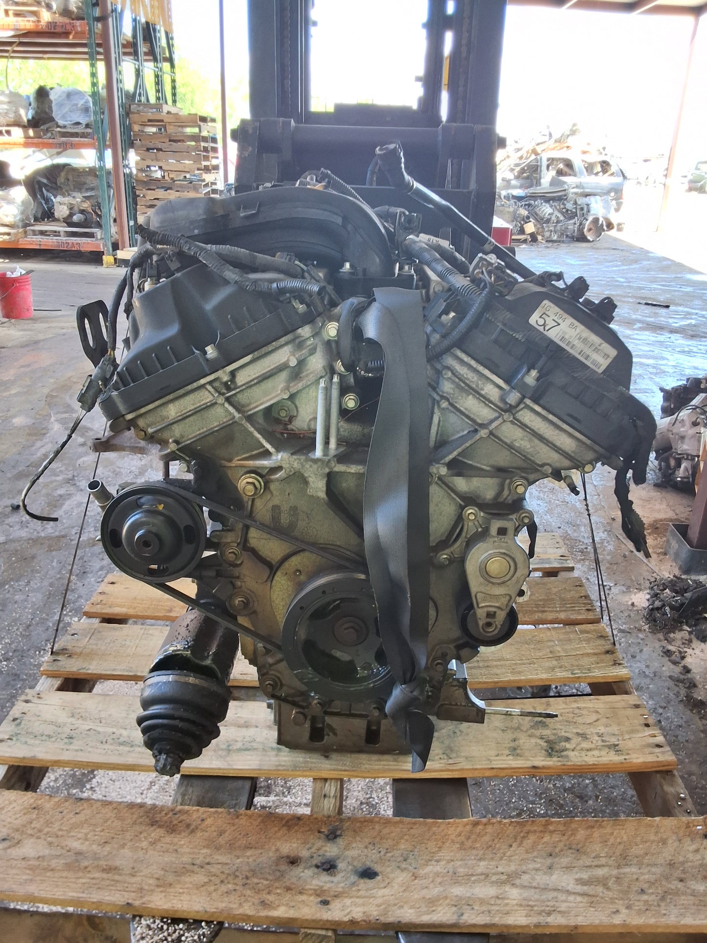 2011-2012 LINCOLN MKX 3.7 L Engine -#M19132