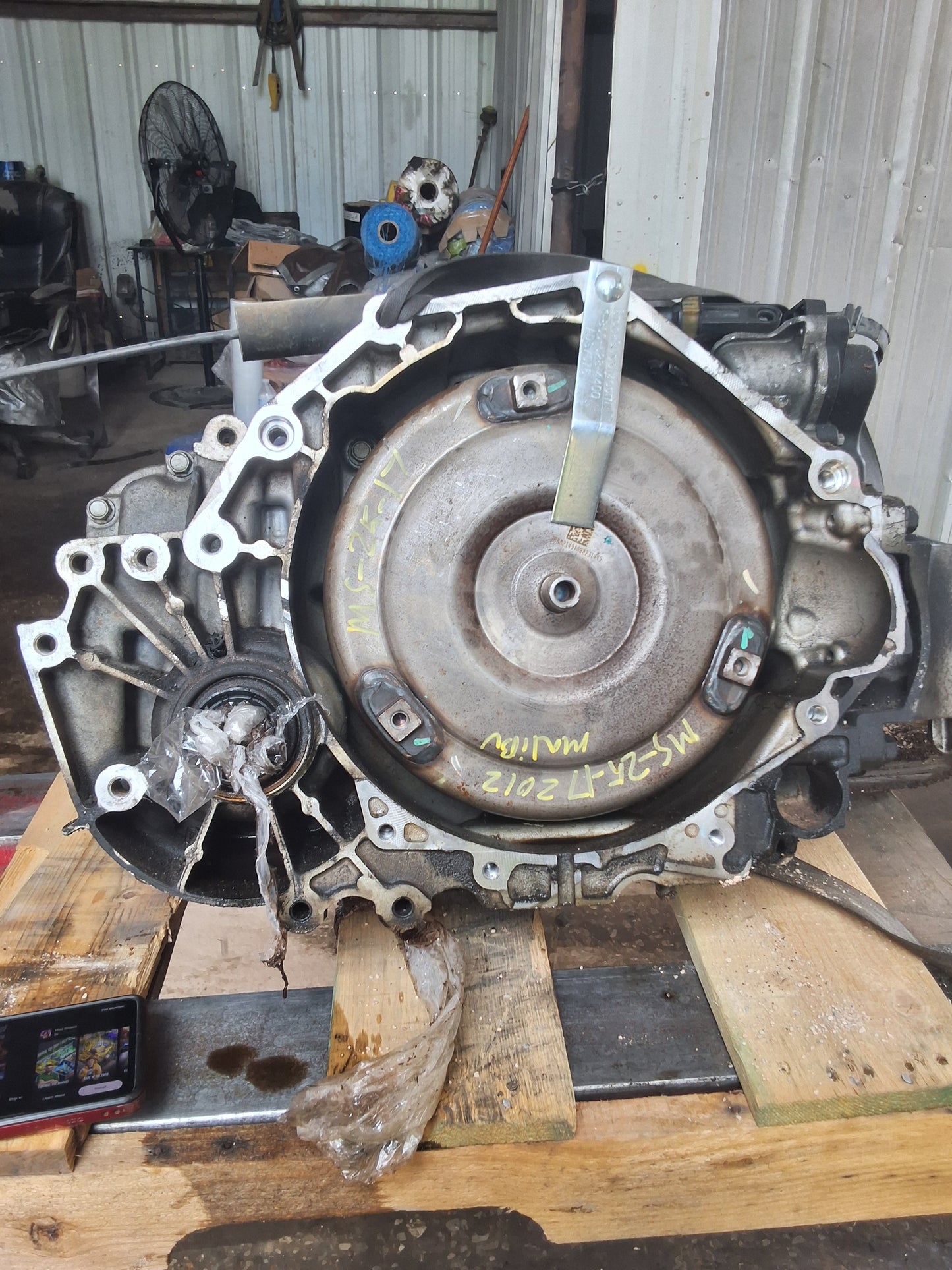 2012 CHEVROLET MALIBU  - AUTOMATIC TRANSMISSION -#MS2517