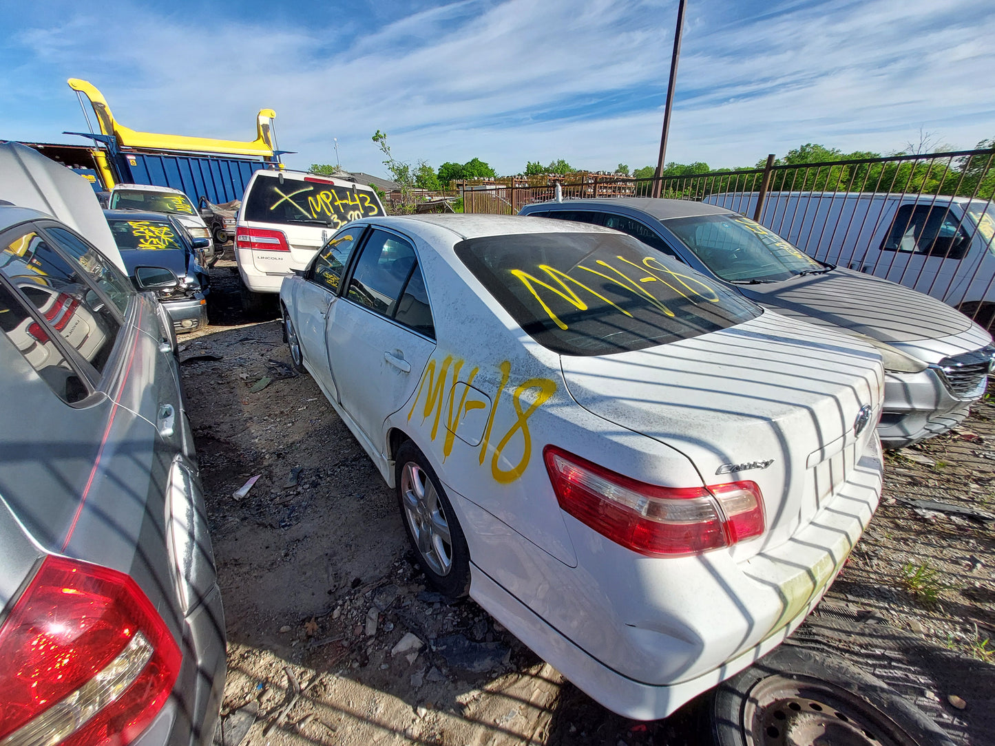 2007-2011 TOYOTA CAMRY- PARTING OUT- MV-18- # M18828