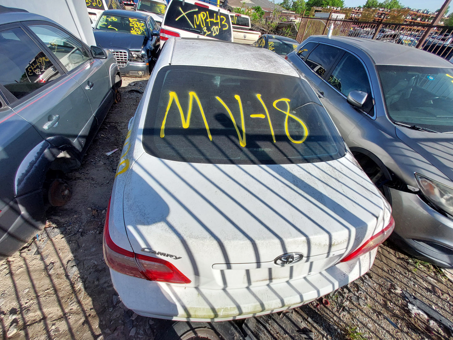 2007-2011 TOYOTA CAMRY- PARTING OUT- MV-18- # M18828