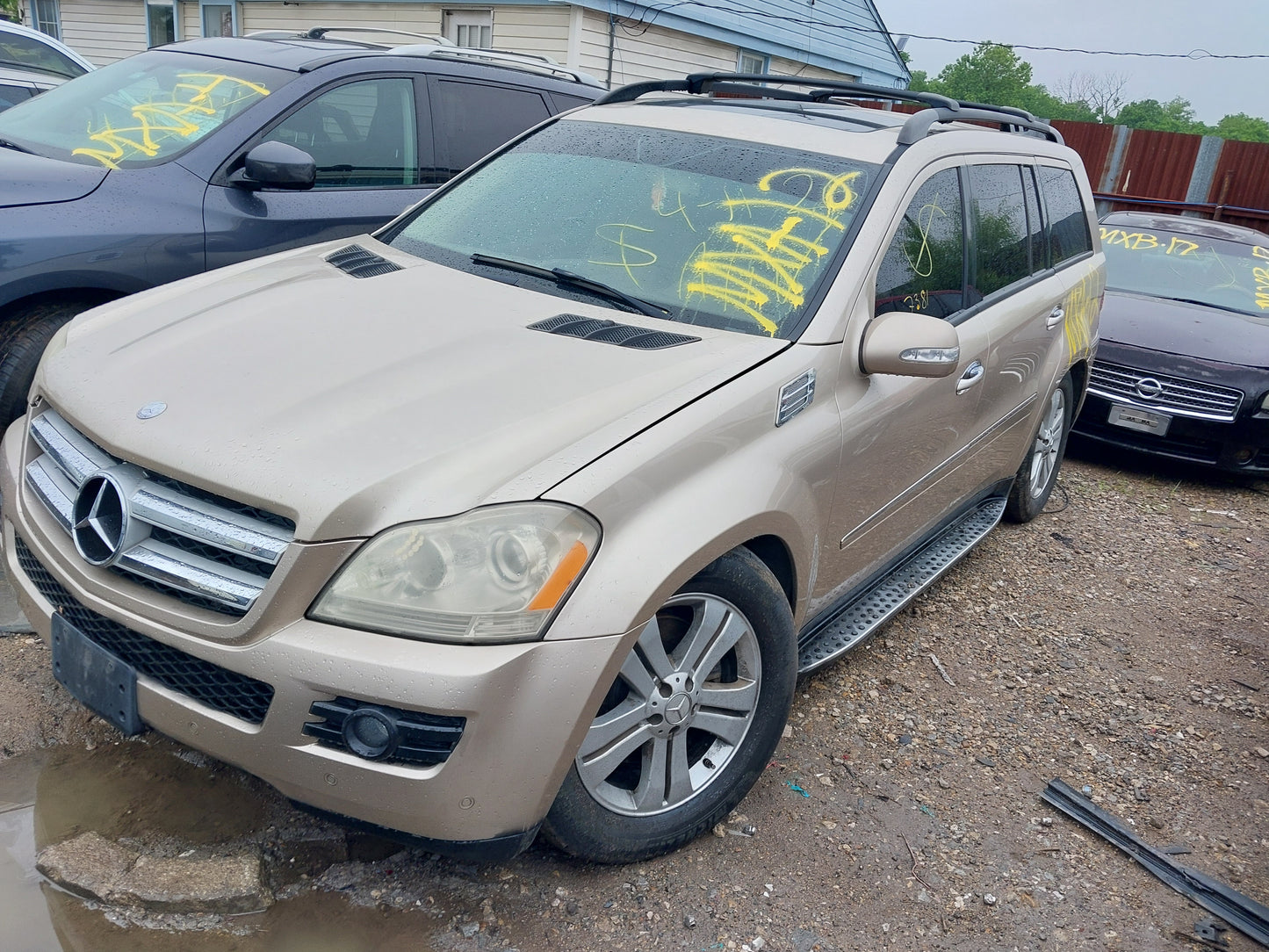 2007-2011 MERCEDES BENZ GL450- PARTING OUT- MXA-12 Stock #:  M18882