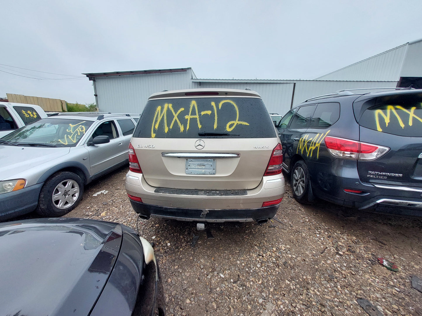 2007-2011 MERCEDES BENZ GL450- PARTING OUT- MXA-12 Stock #:  M18882