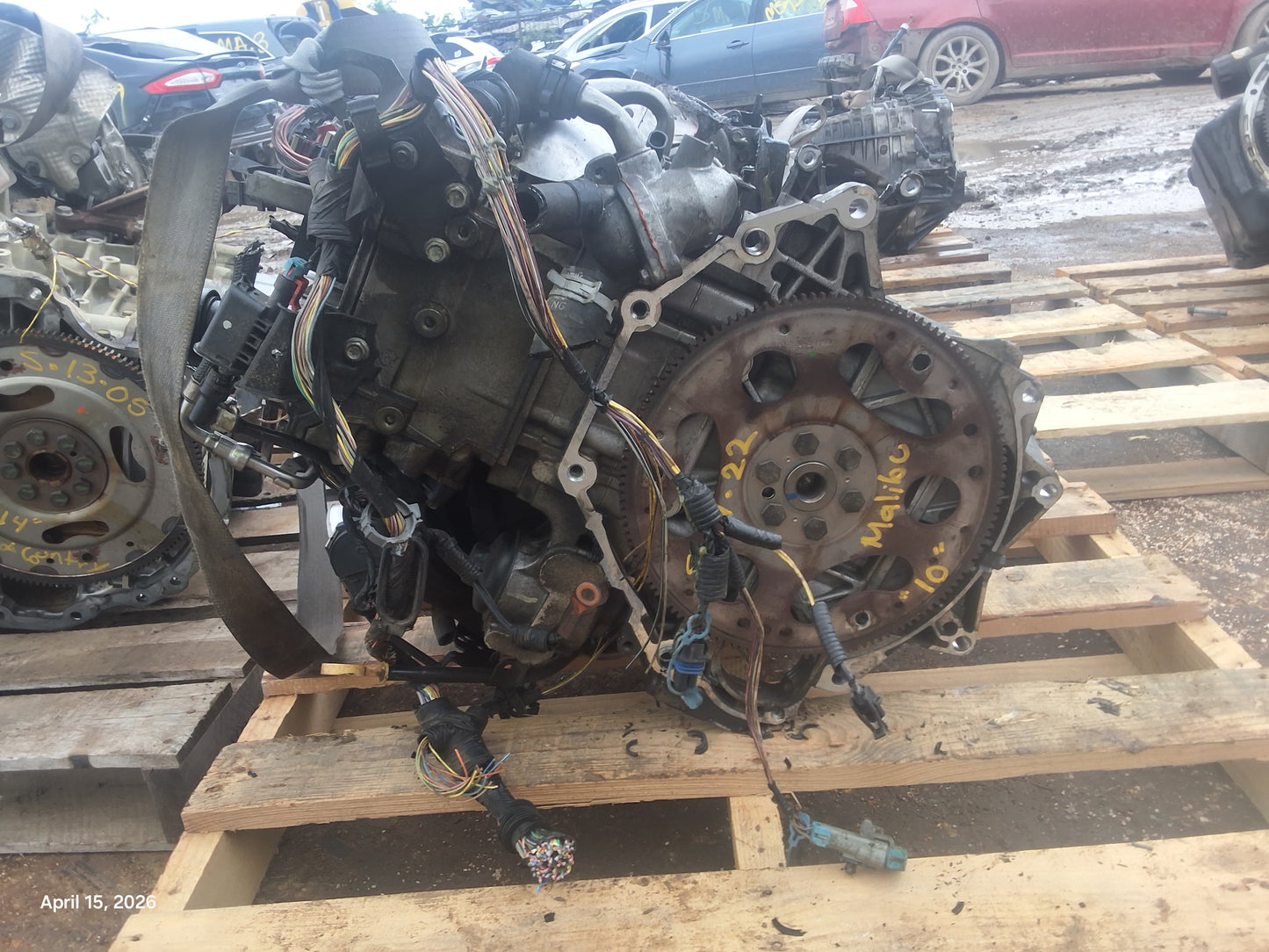 2010-2012 CHEVROLET MALIBU - 2.4 L Engine -#MS1422