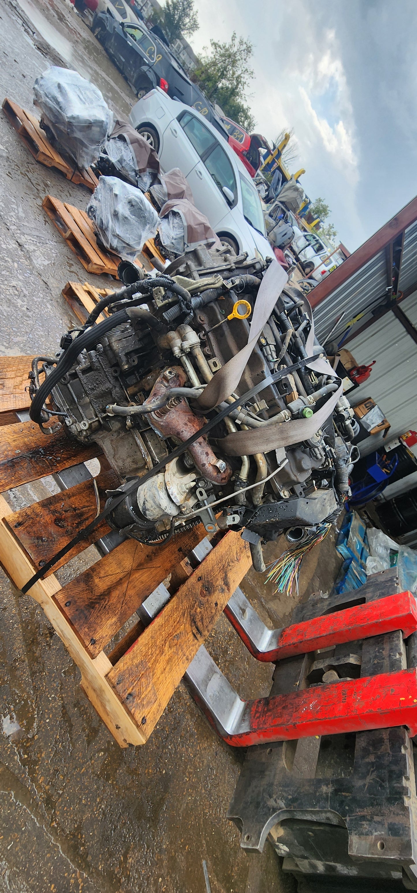 2013-2014 NISSAN PATHFINDER  - 3.5 L Engine -#M17821
