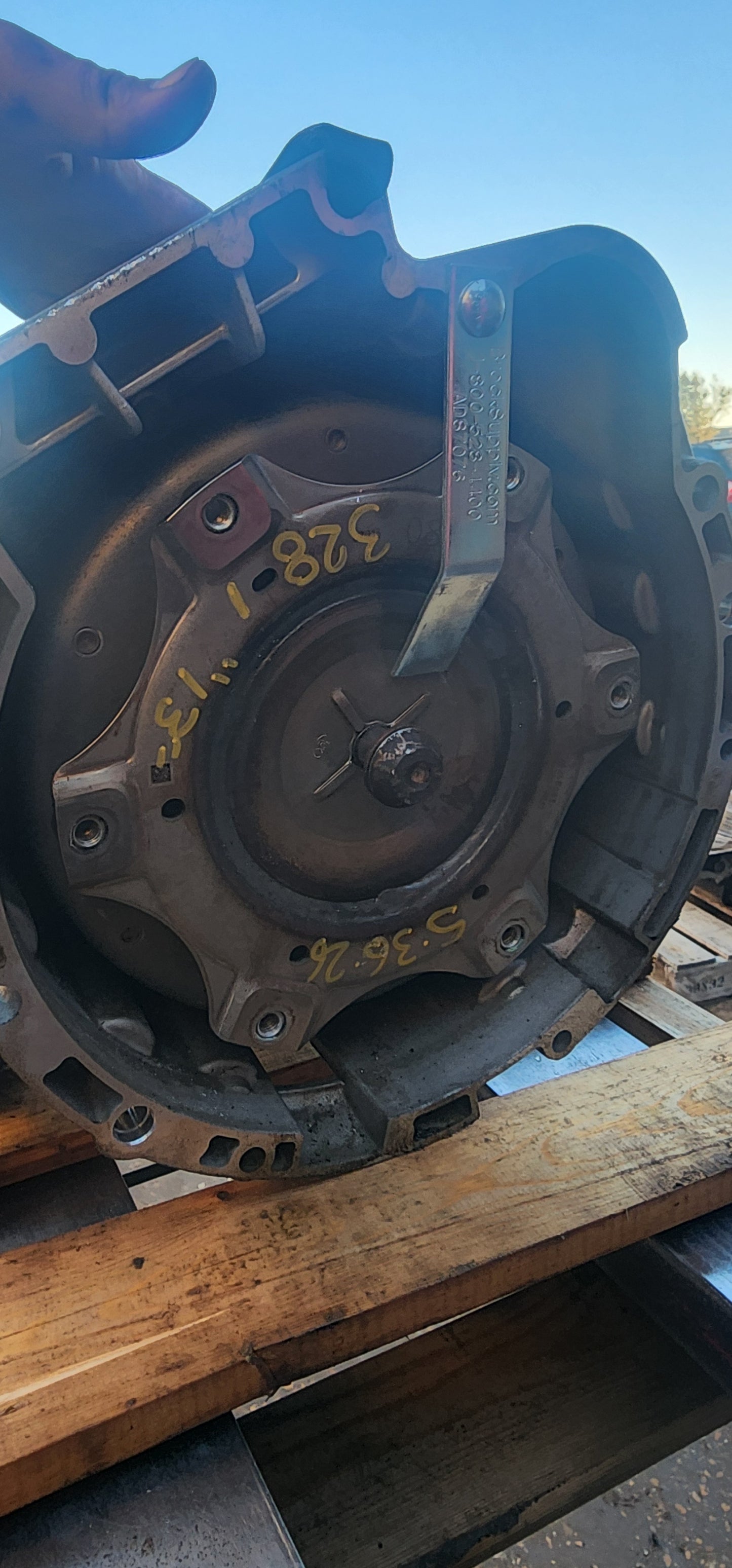 2012-2013 BMW 328I - AUTOMATIC TRANSMISSION - #MS3626