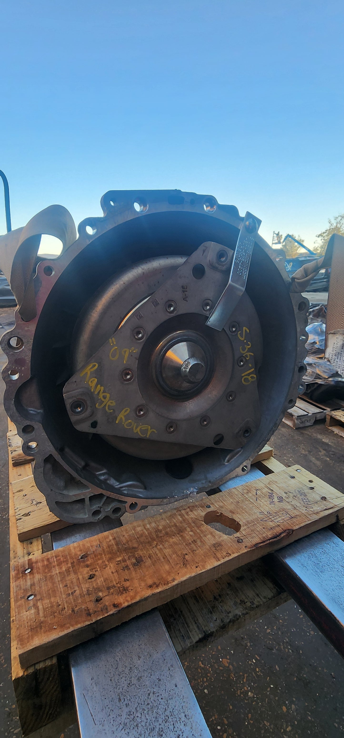 2006-2009 LAND ROVER RANGE ROVER - AUTO TRANSMISSION - #MS3618