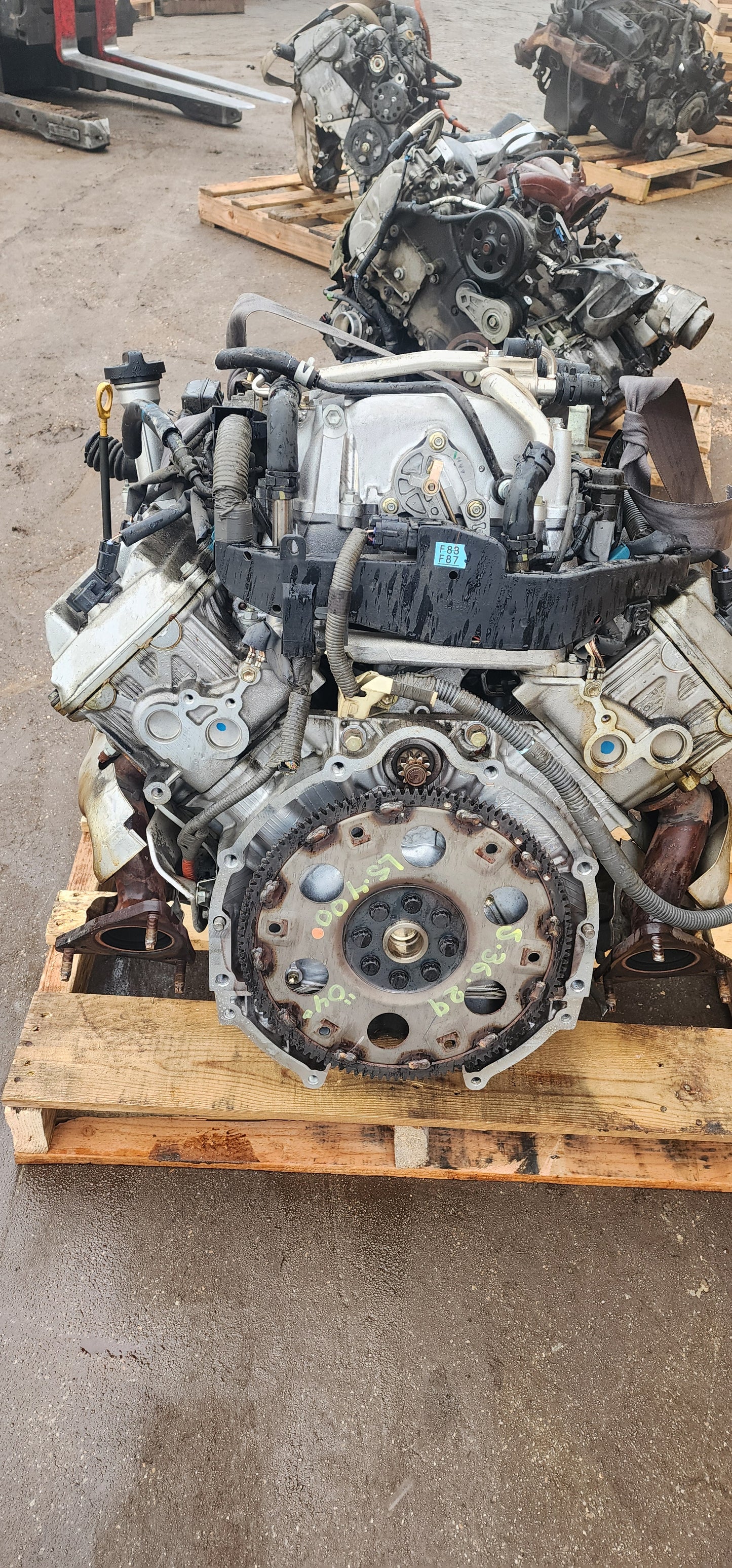 2001-2004 LEXUS LS400 4.3 L ENGINE - #MS3629