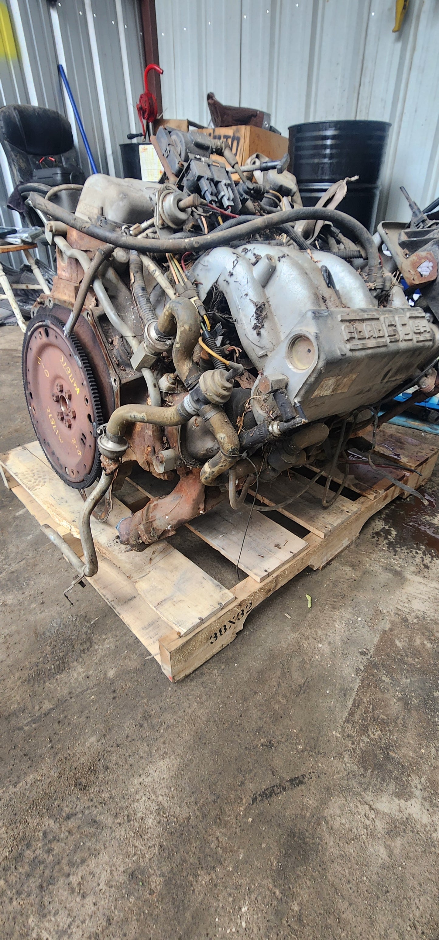 1989-1993 FORD BRONCO 5.8 L ENGINE - #M17872