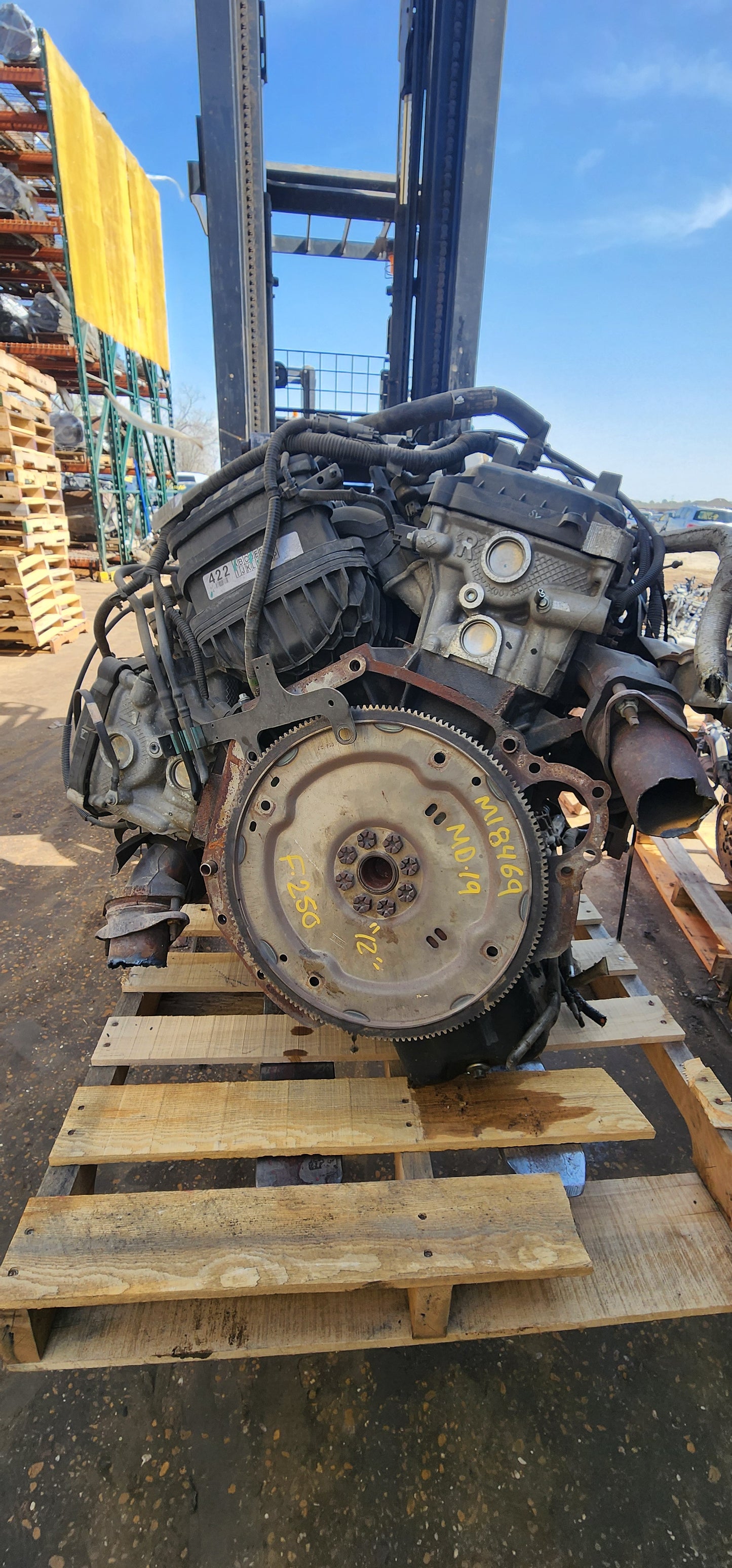 2011 - 2016 FORD F250  -  6.2 L ENGINE - #M18469