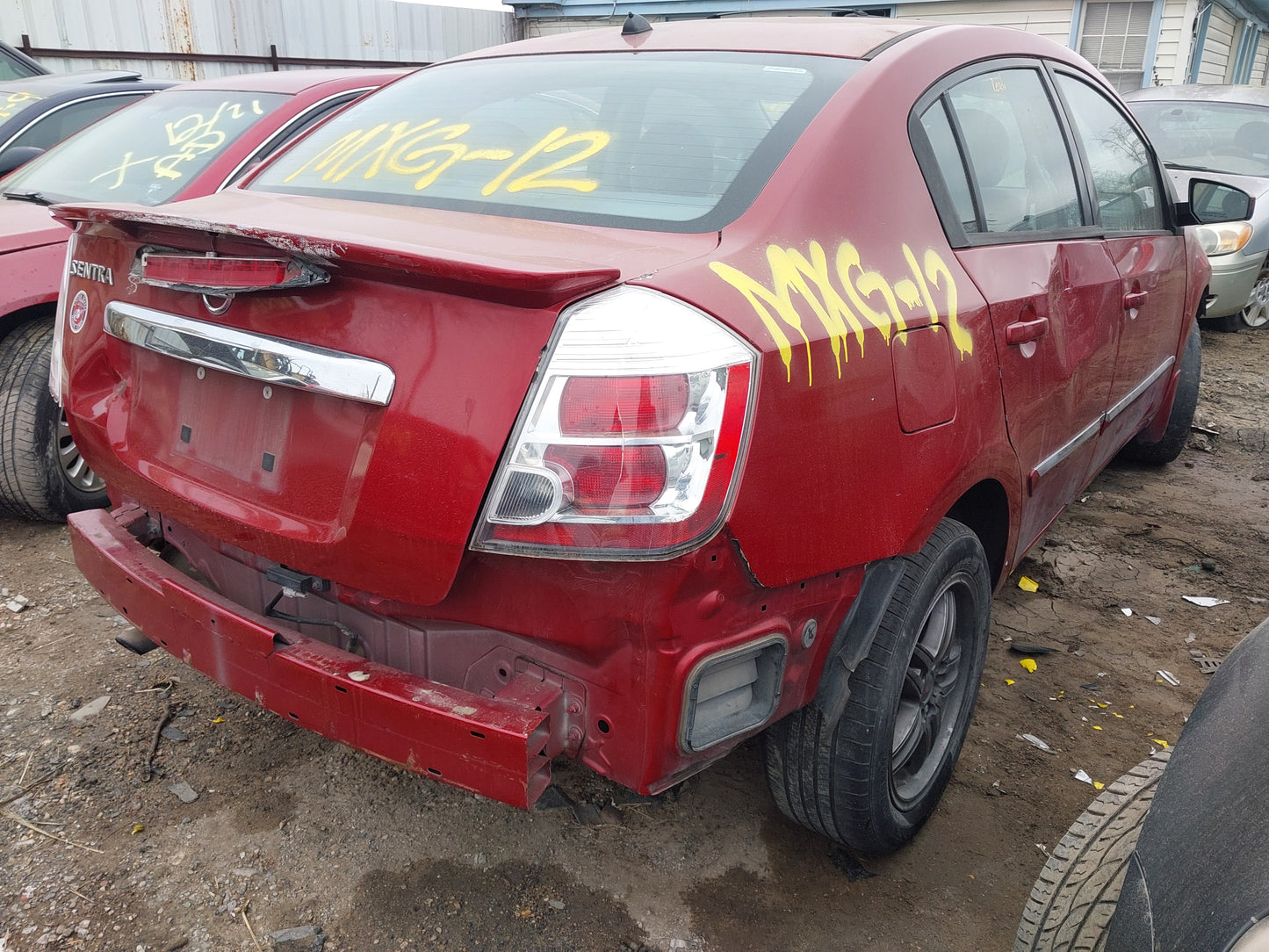 2007-2012 Nissan Sentra - Stock #: M18202