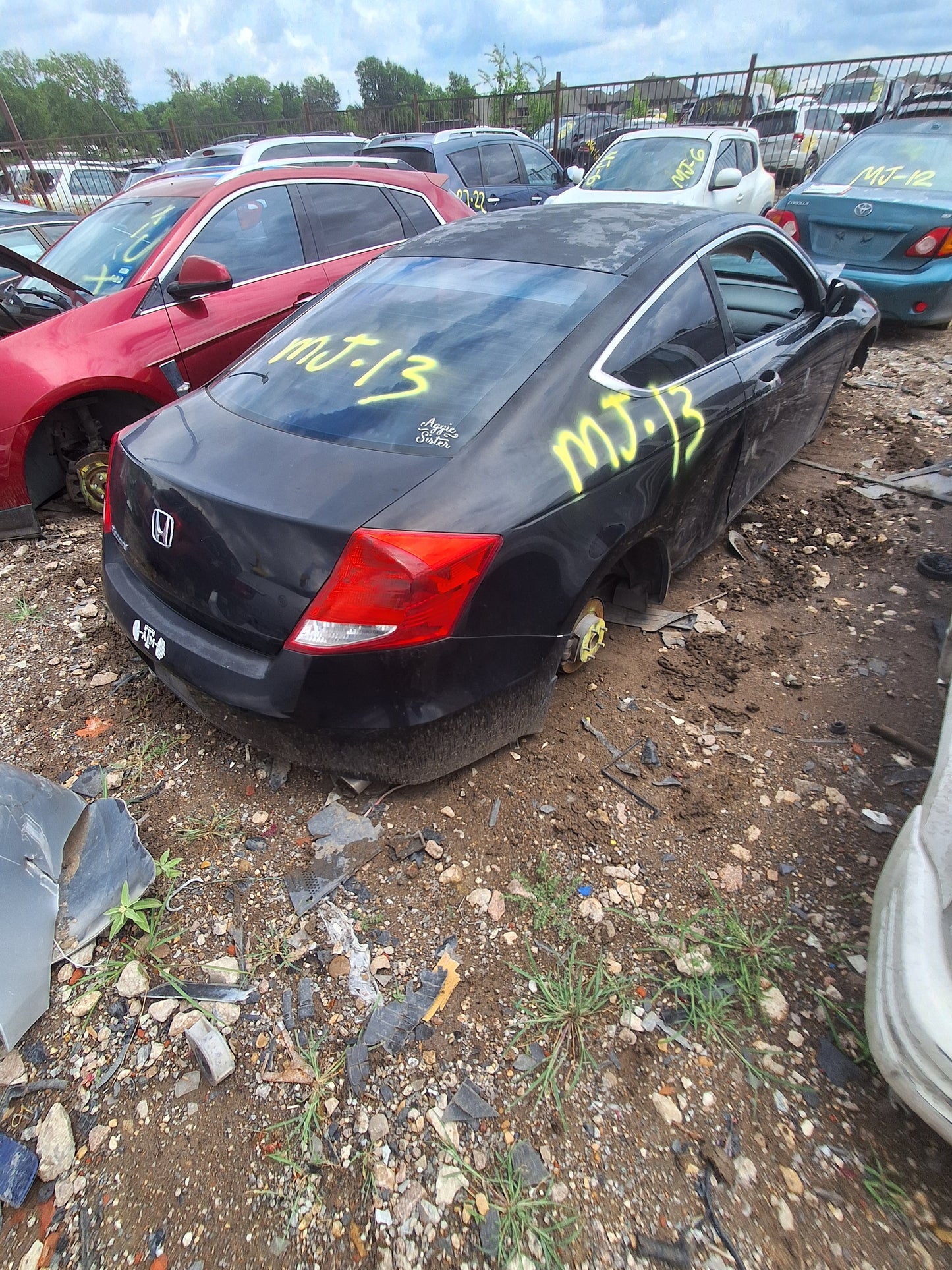 2008-2011 HONDA ACCORD - PARTING OUT-MJ-13 - Stock #:M19383