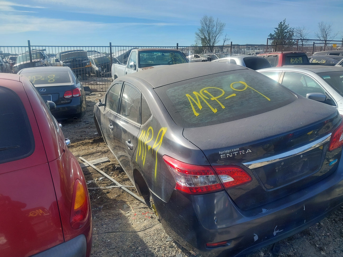 2013-2015 NISSAN SENTRA - Stock #: M18699