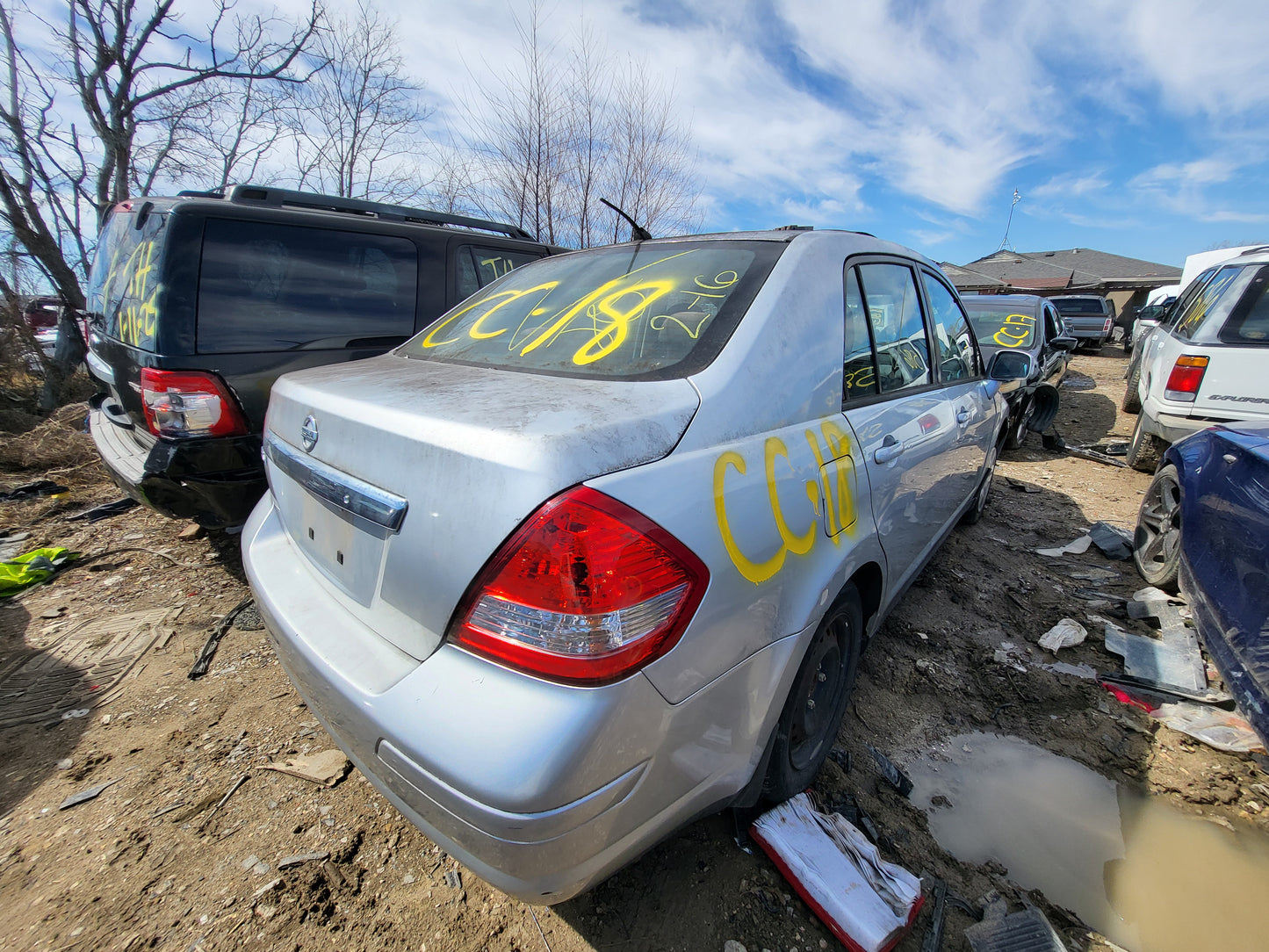 2/2 2007 - 2011 Nissan Versa | All Parts G - Z | SKU #: 16828 CC-18