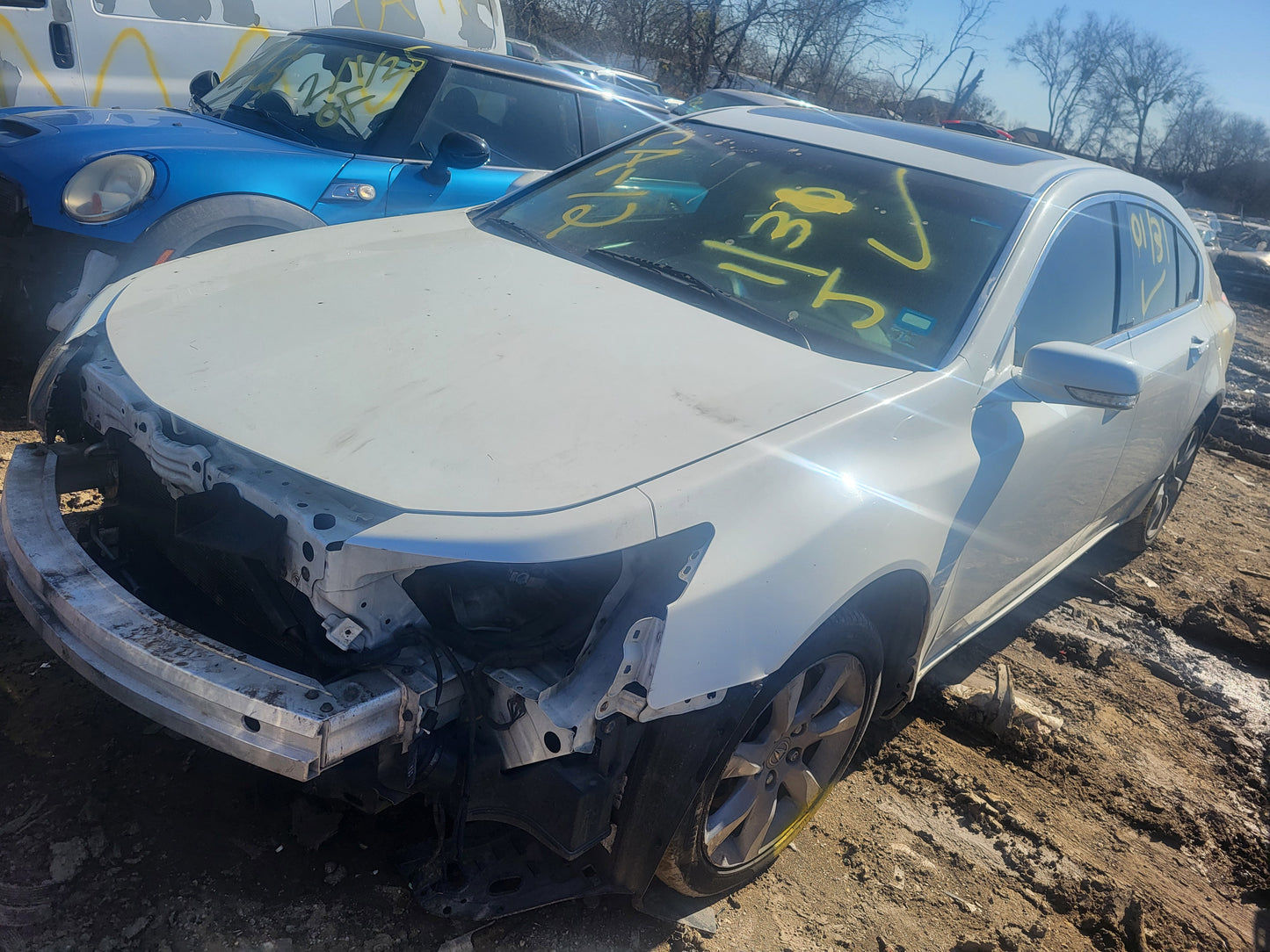 1/2 2009 - 2014 Acura TL | All Parts A - F | SKU #: 16882 CA-12