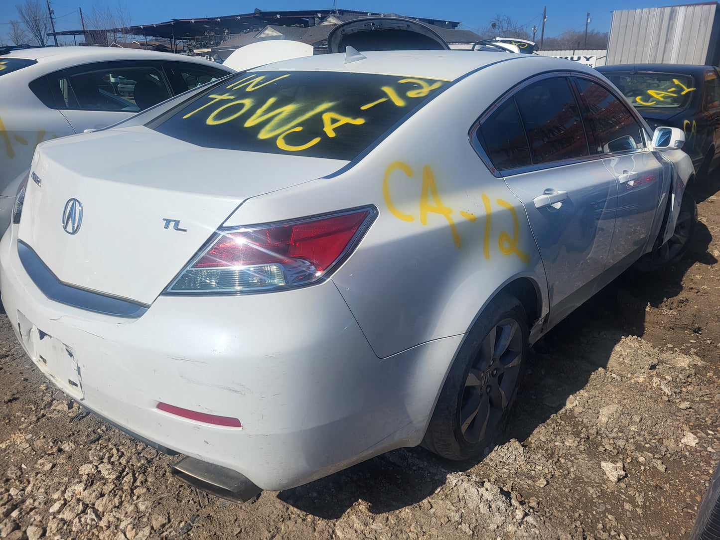 1/2 2009 - 2014 Acura TL | All Parts A - F | SKU #: 16882 CA-12