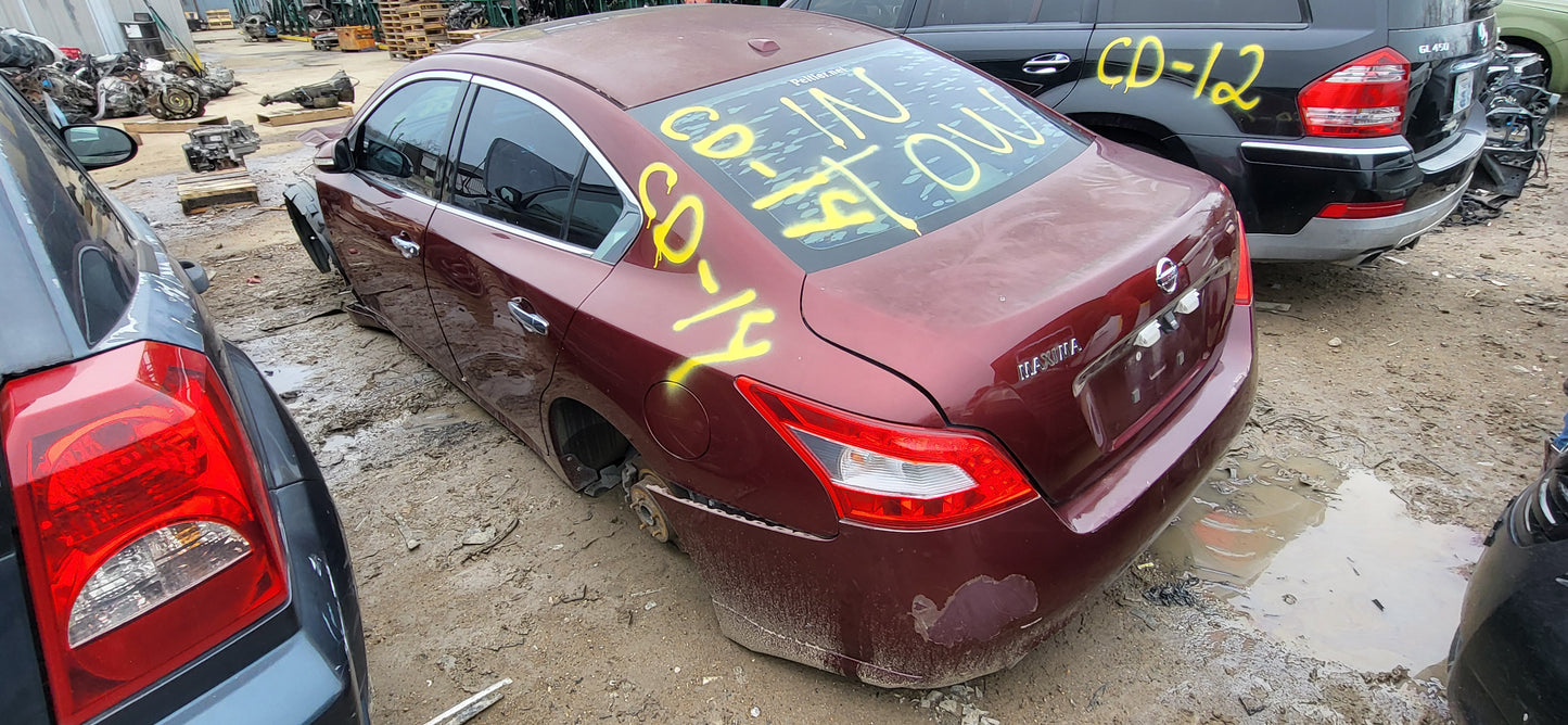 1/2 2009 - 2014 Nissan Maxina | All Parts A - F | SKU #: 16944 CD-14