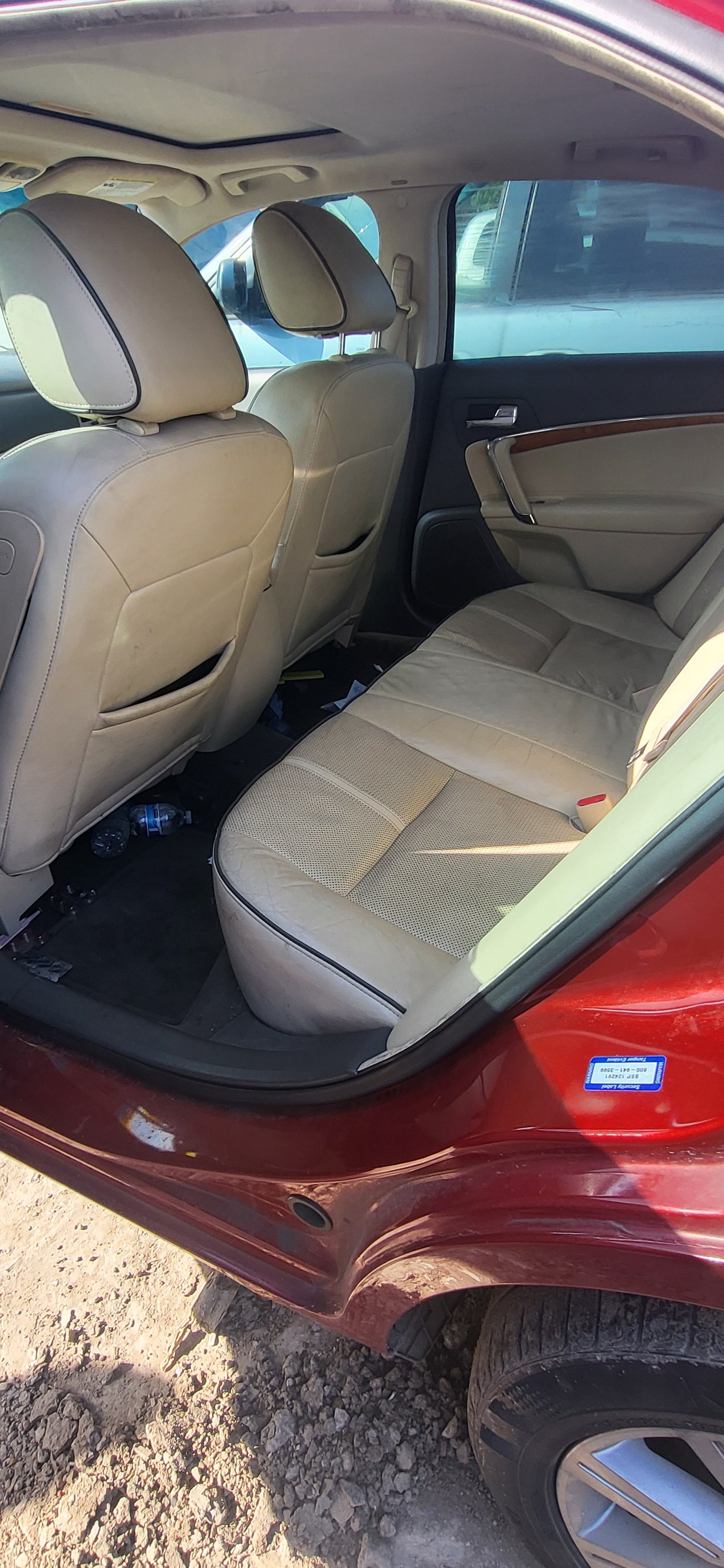 1/2 2010 - 2012 Lincoln MKZ | All Parts A - F | SKU #: 17057 CJ-7