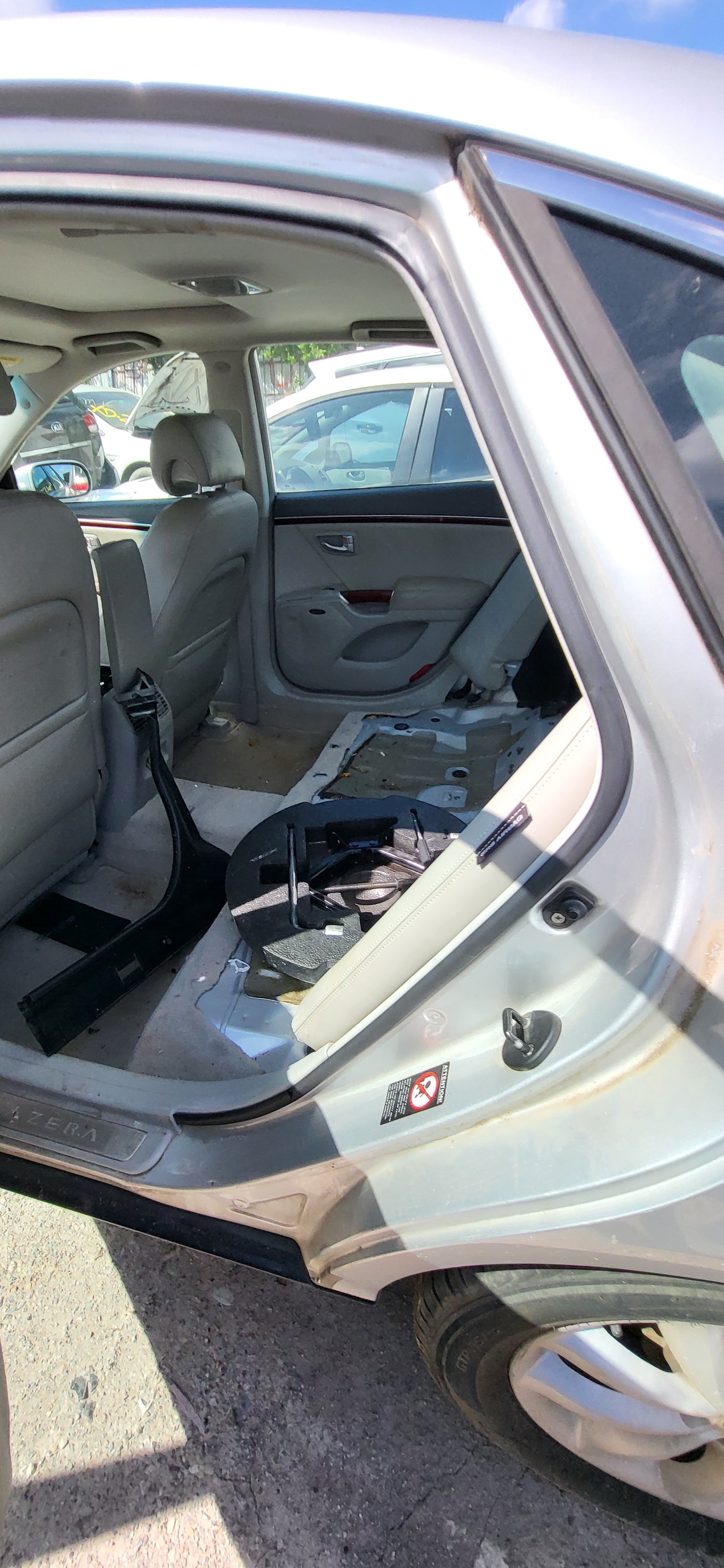 1/2 2006-2011 HYUNDAI AZERA | All Parts A - F | SKU #: M17274