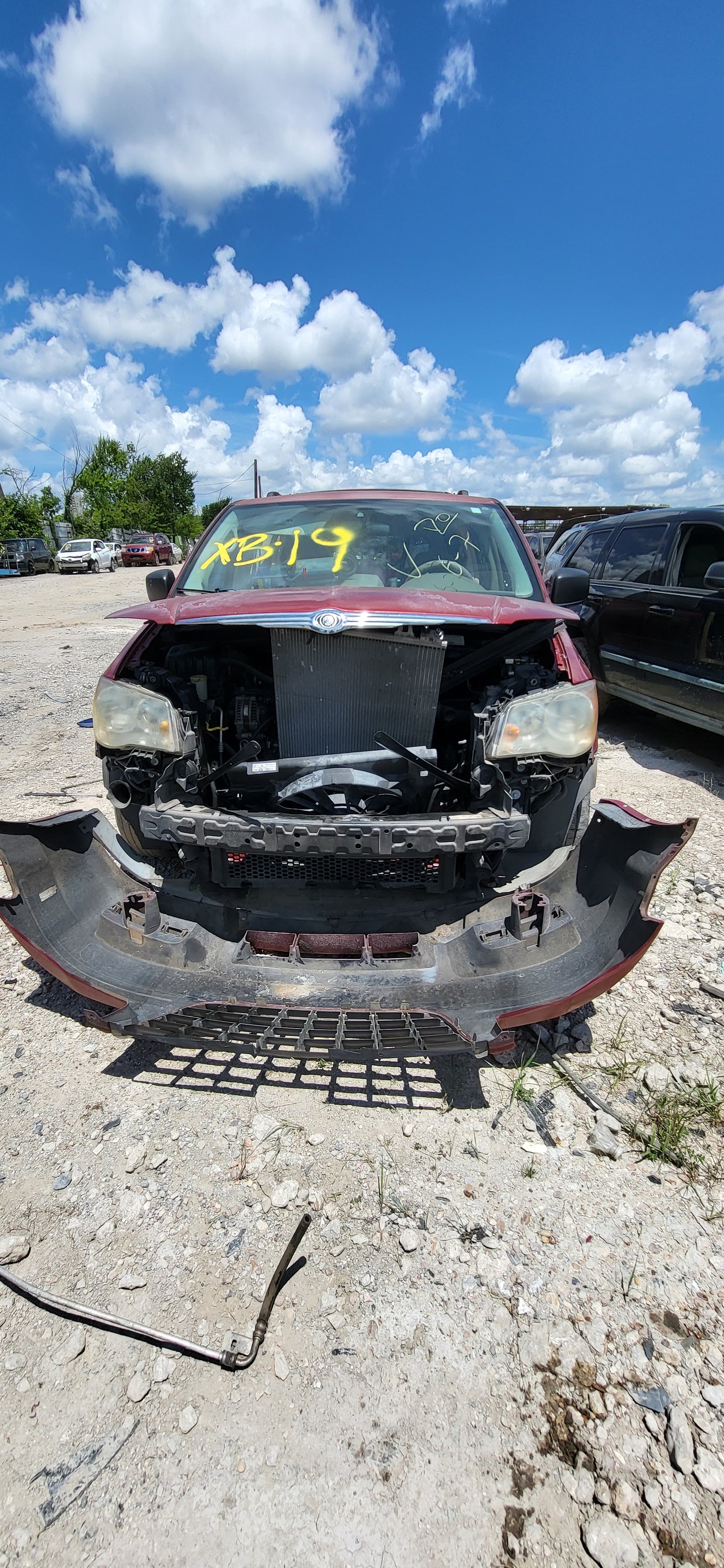 1/2 2001-2008 Chrysler Town and Country | All Parts A - F | SKU #: M17309 XB-19