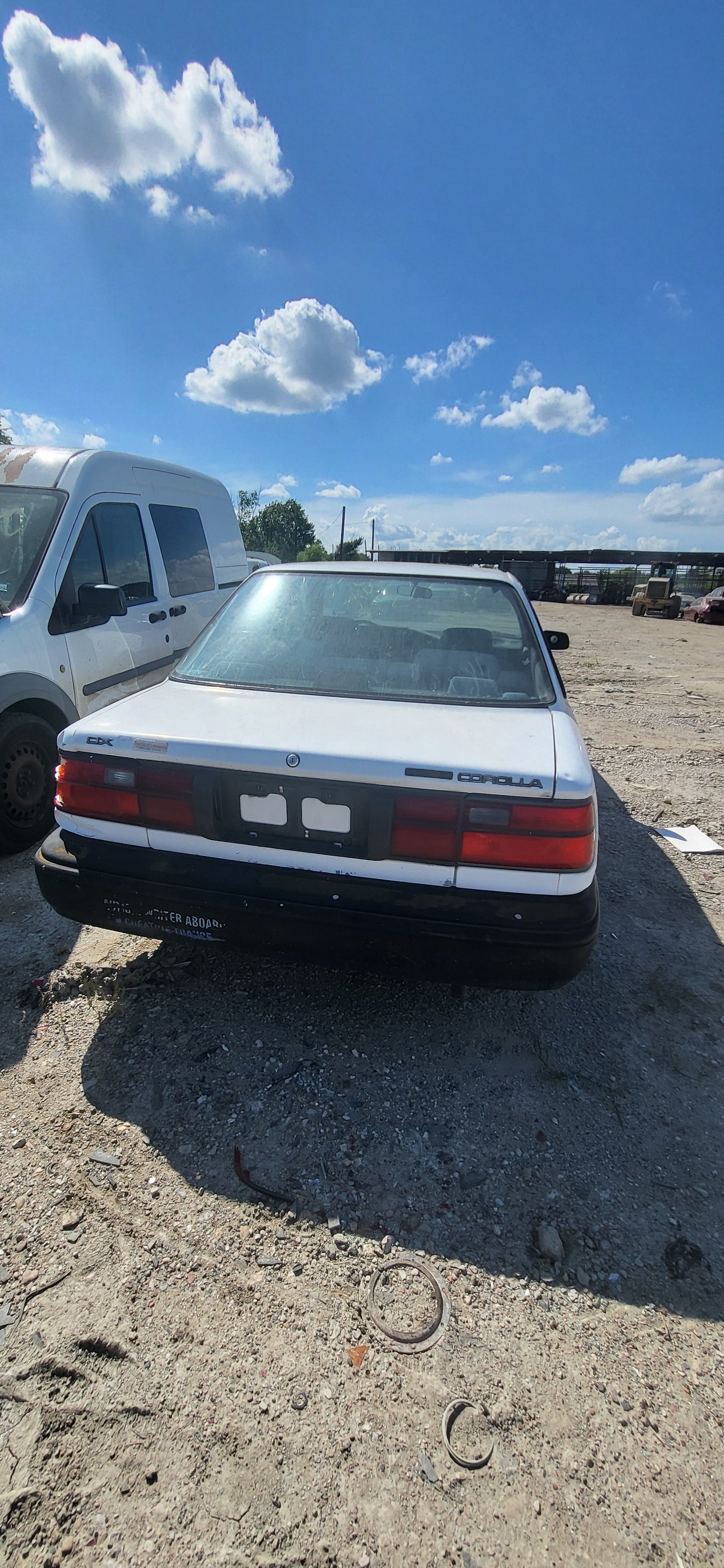 1/2 1989-1992 TOYOTA COROLLA | All Parts A - F | SKU #: M17286