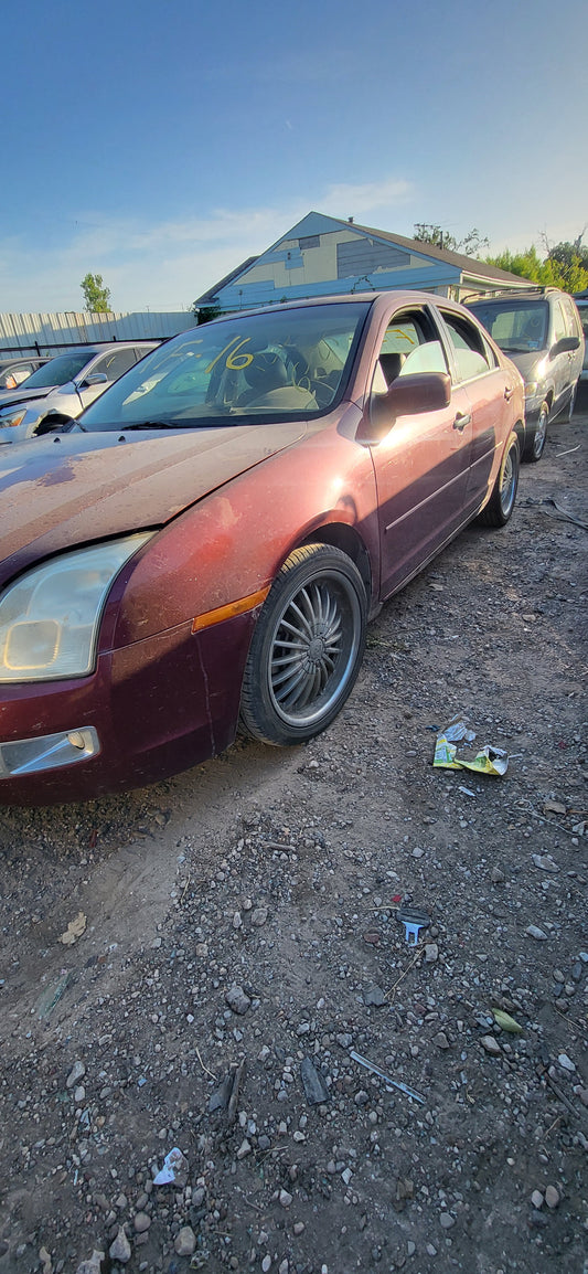 2/2 2006 - 2009 Ford Fusion SEL V6 | All Parts G -ZF | SKU #: M17386 - XF-16