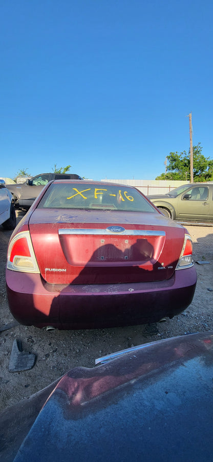 2/2 2006 - 2009 Ford Fusion SEL V6 | All Parts G -ZF | SKU #: M17386 - XF-16
